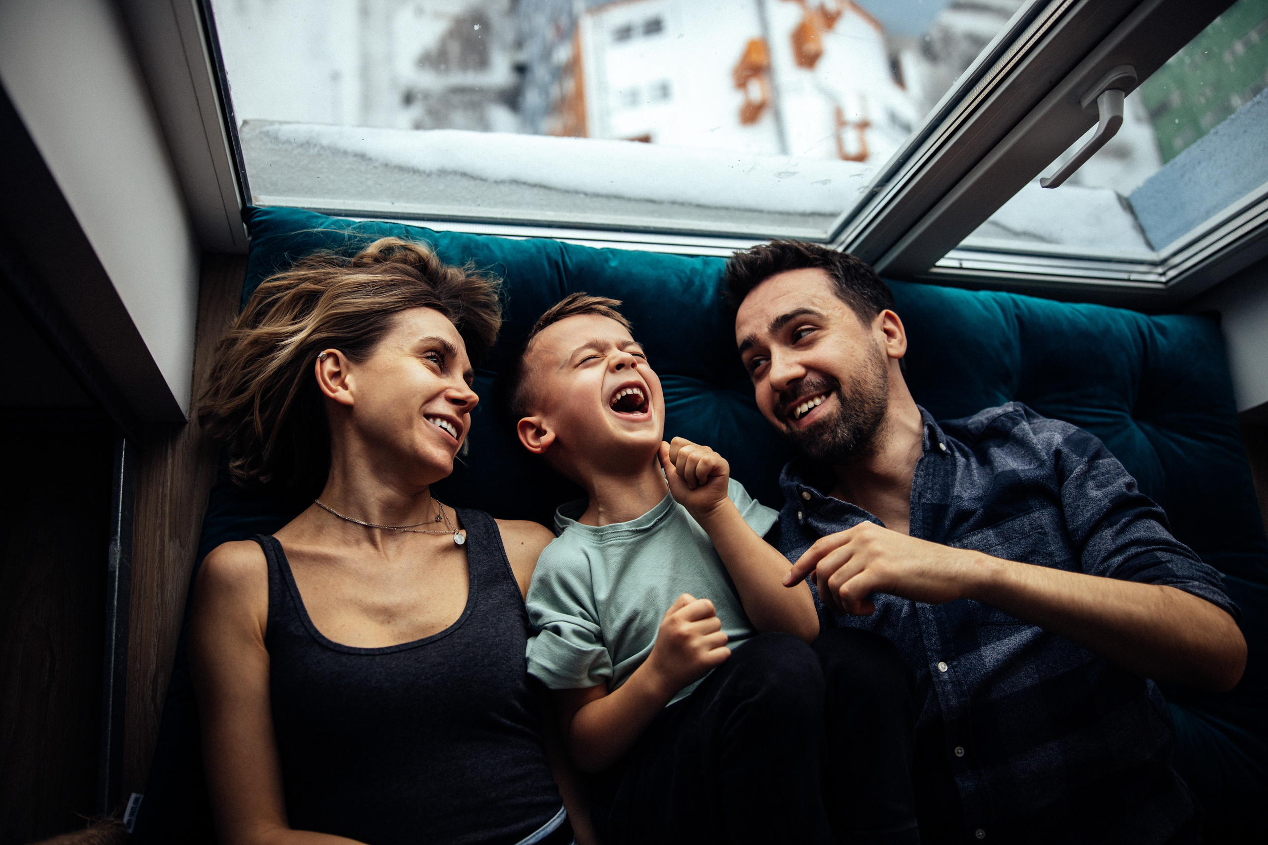 One Winter Day. Every moment is special!