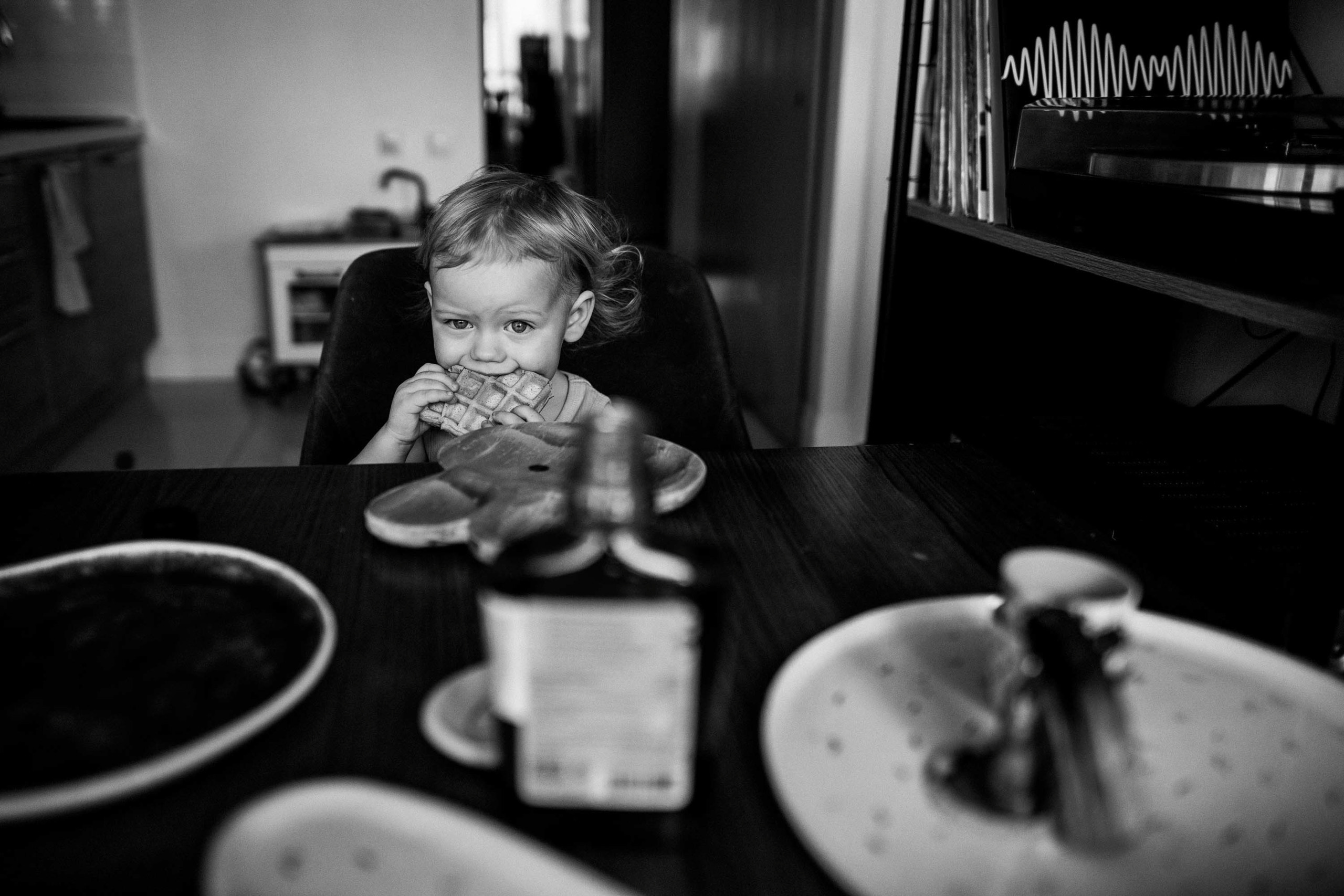 Sunday Waffles. Every moment is special!