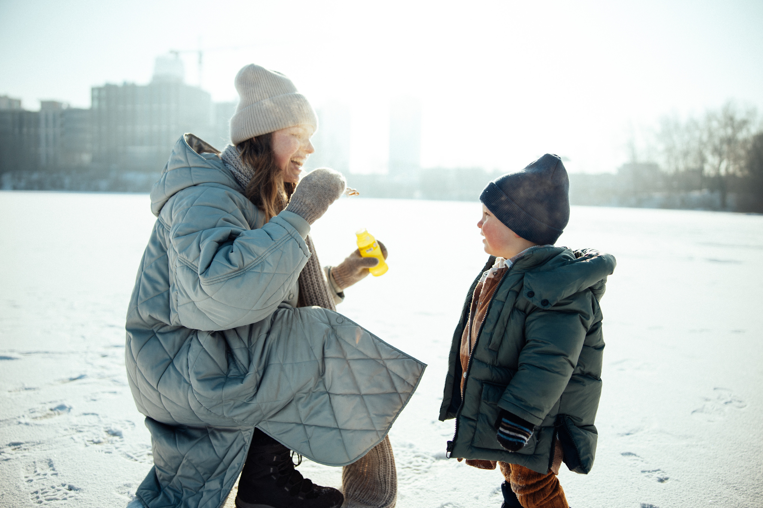 Freezing Sun Day. Every moment is special!