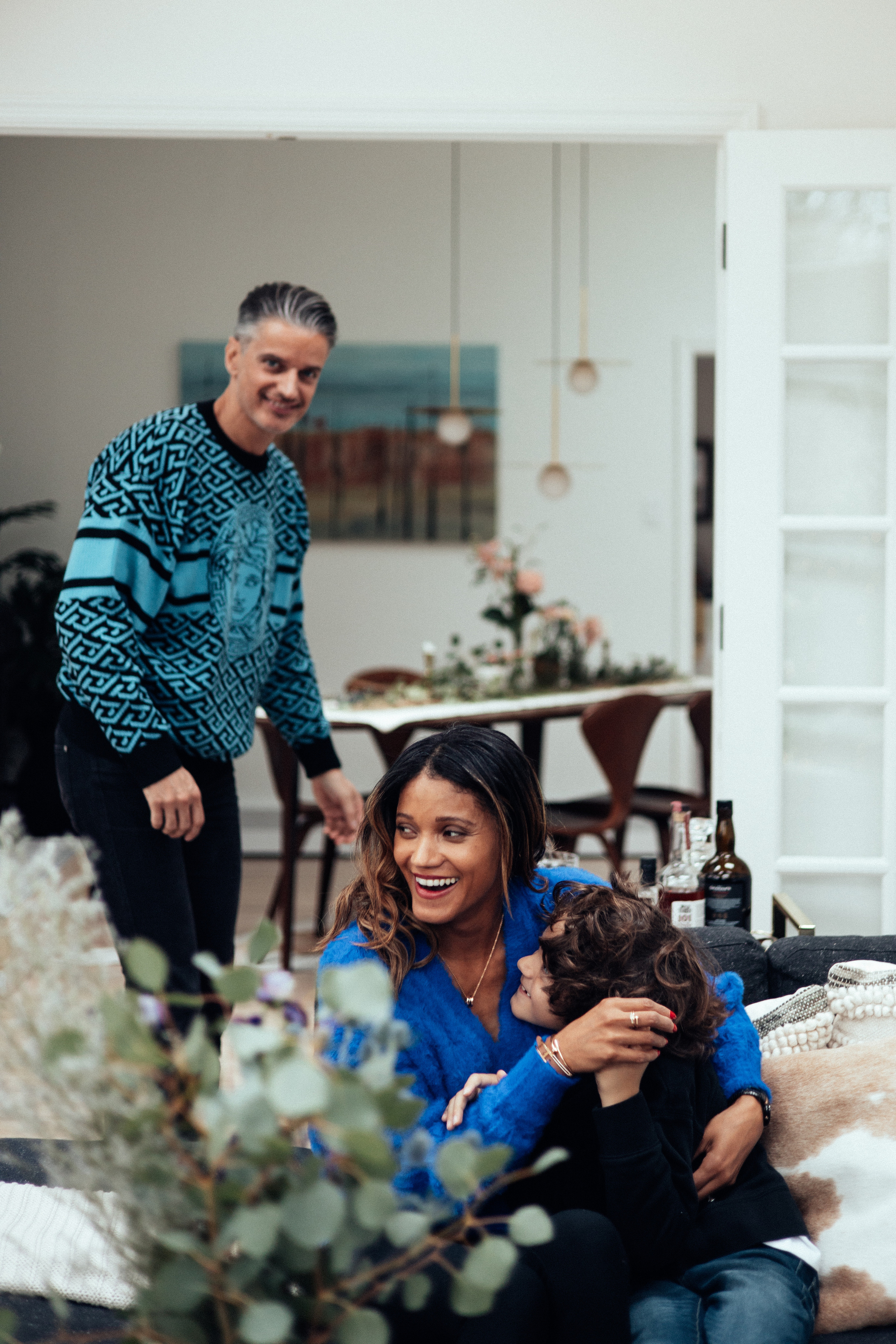 Daisy, Ethan & Laurent. Every moment is special!