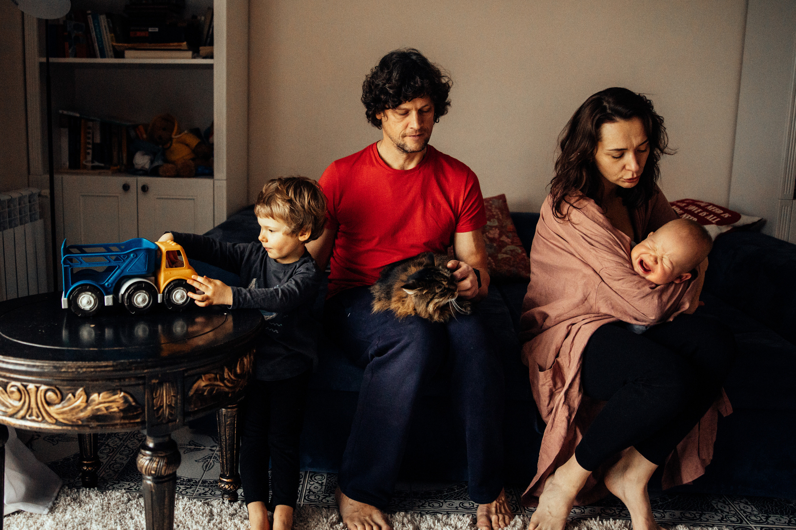 Nataly, Boys & Cats. Every moment is special!