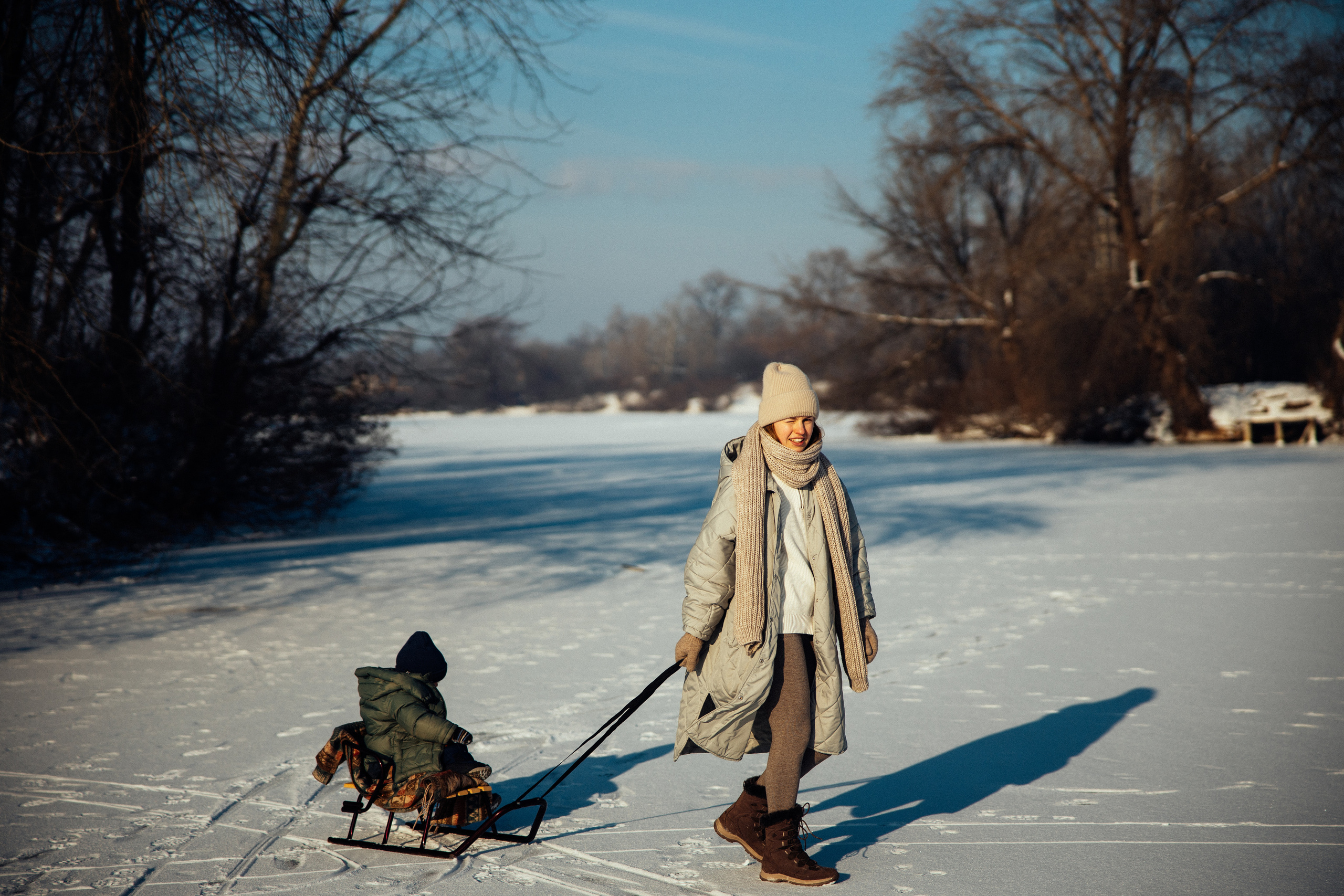 Freezing Sun Day. Every moment is special!