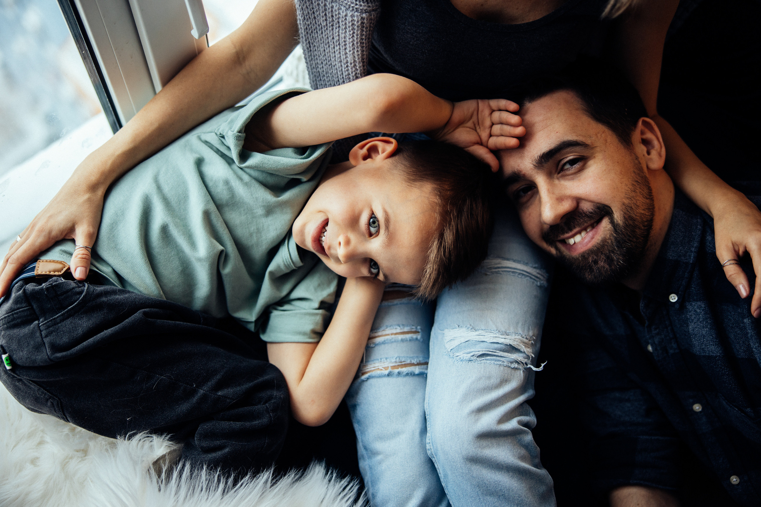 One Winter Day. Every moment is special!