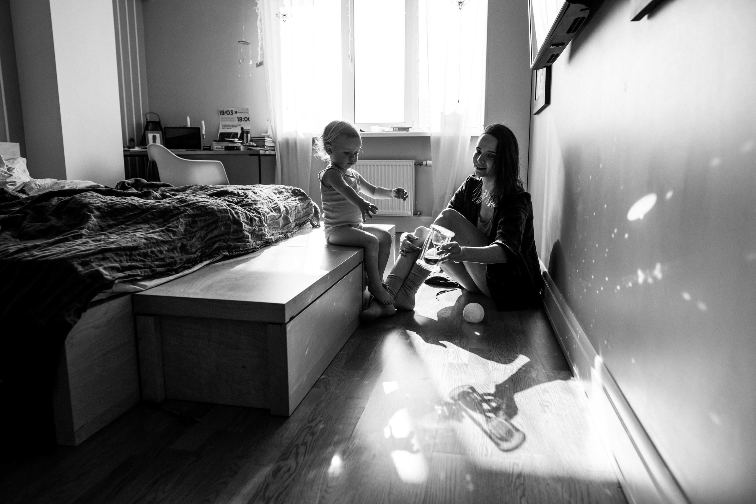 Sunday Waffles. Every moment is special!