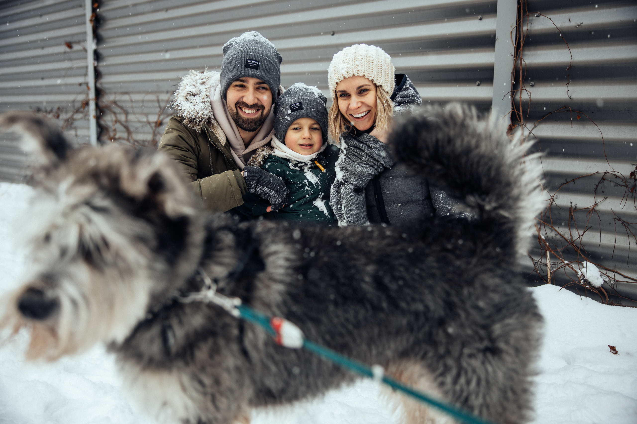 One Winter Day. Every moment is special!