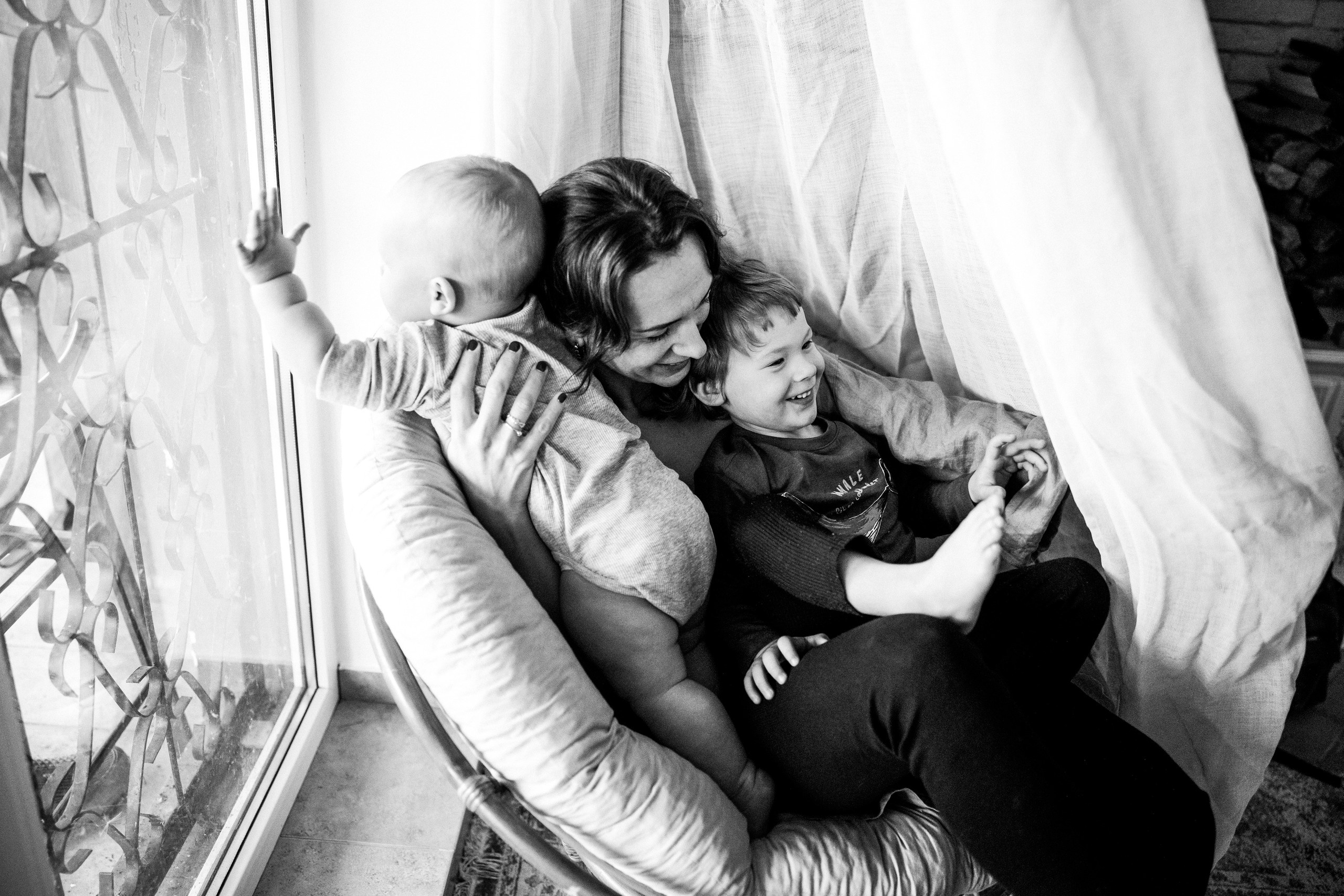 Nataly, Boys & Cats. Every moment is special!