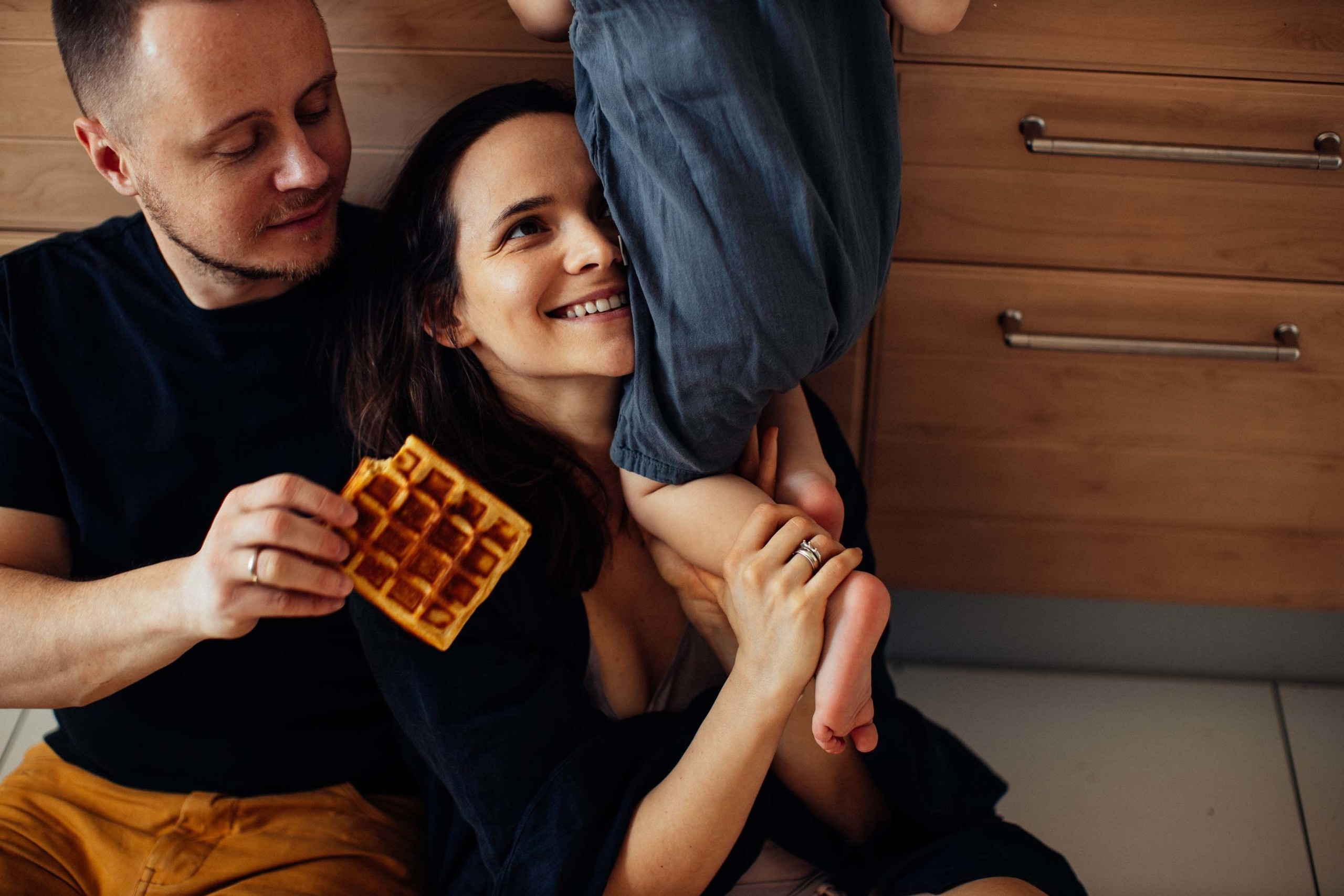 Sunday Waffles. Every moment is special!