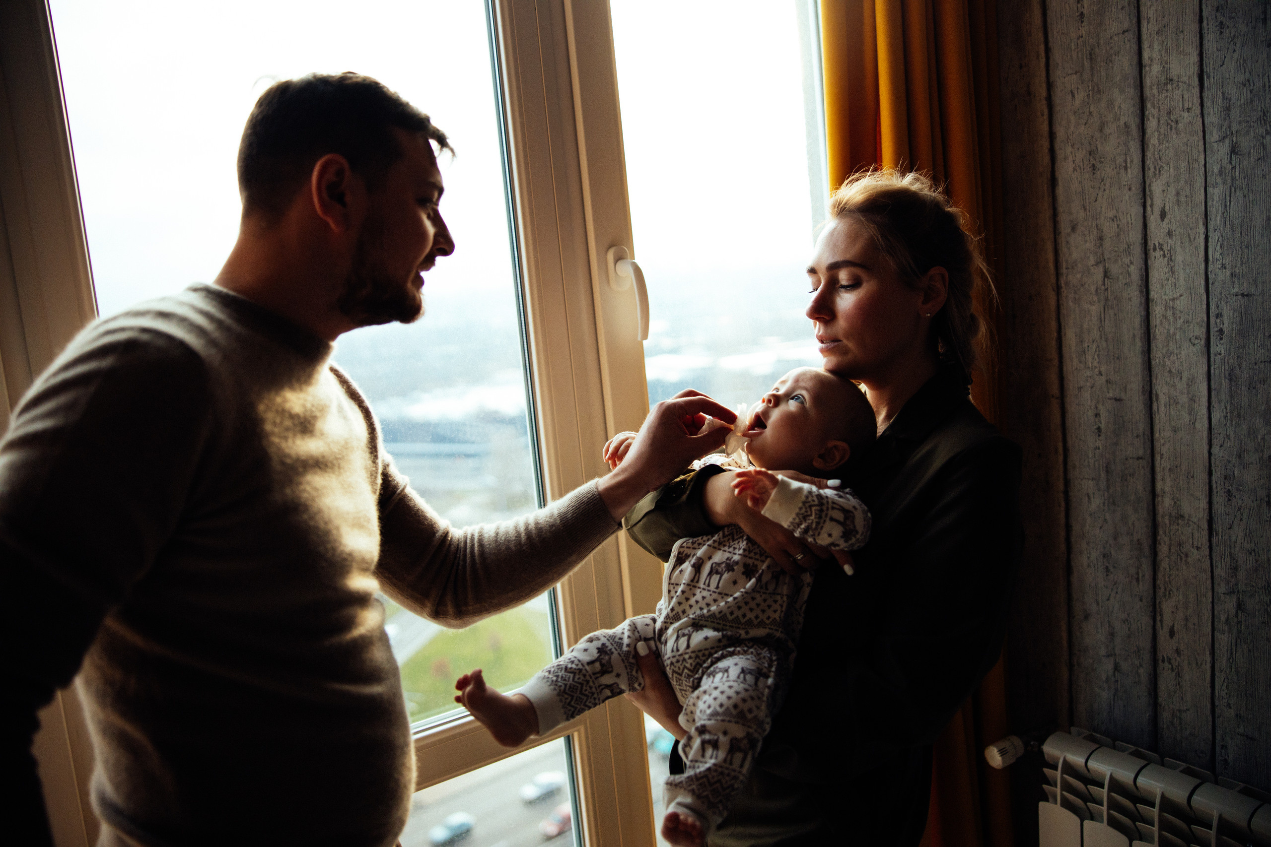 Ira, Yura, Lev. Every moment is special!