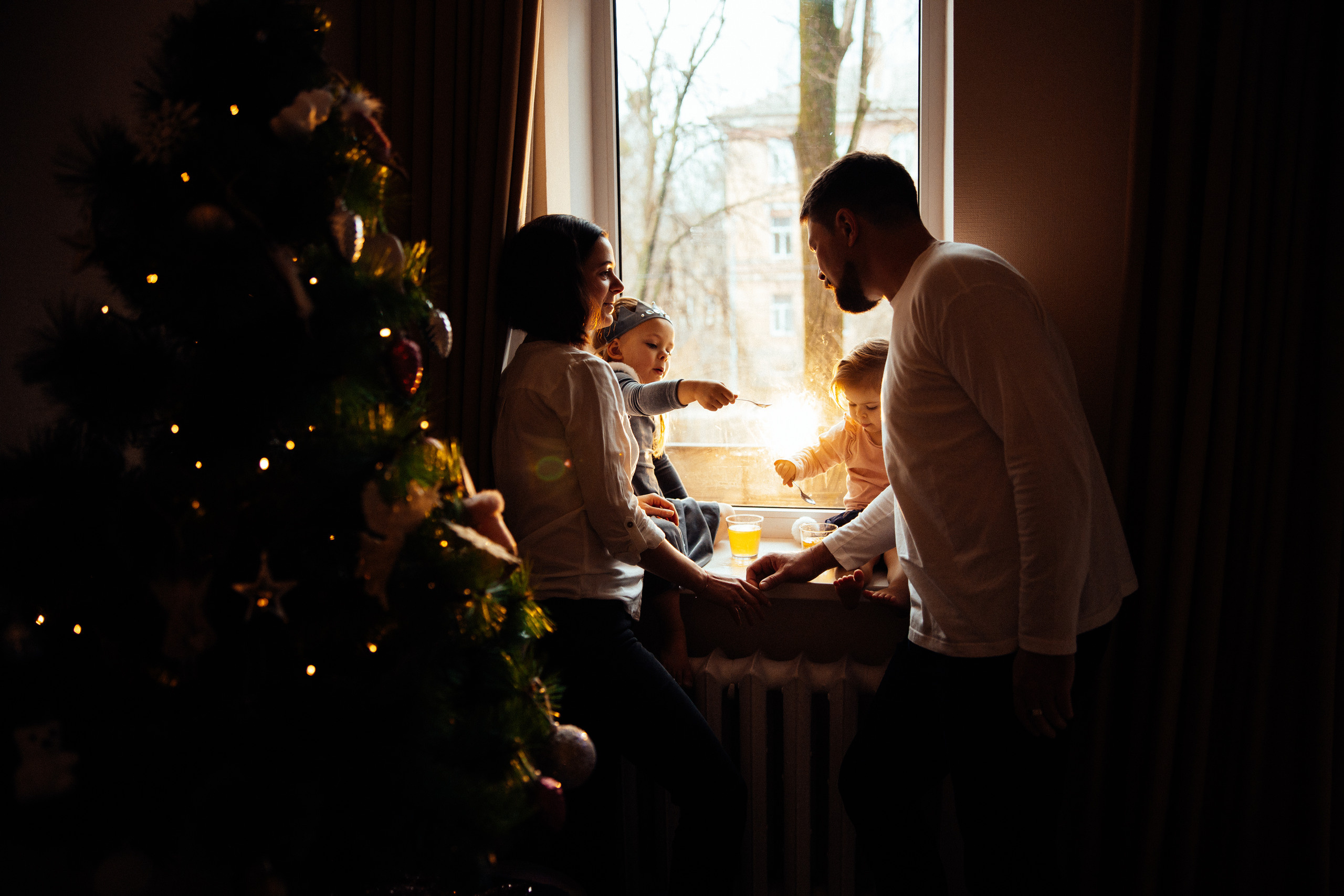 Home for Xmas. Every moment is special!