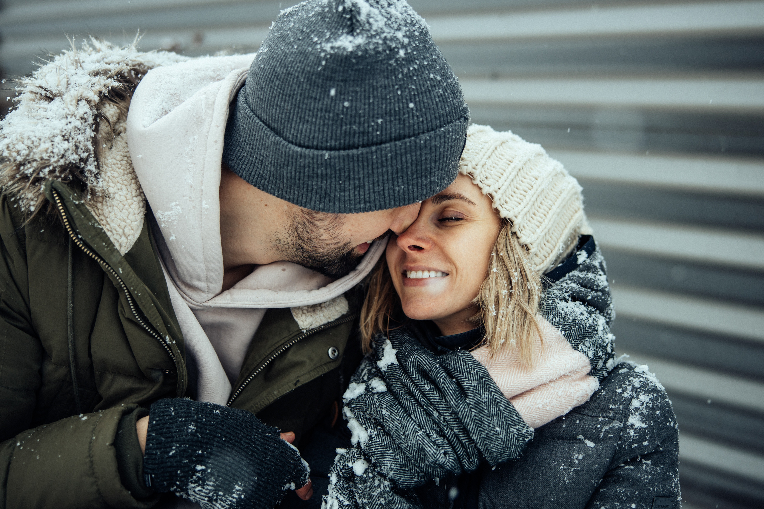 One Winter Day. Every moment is special!