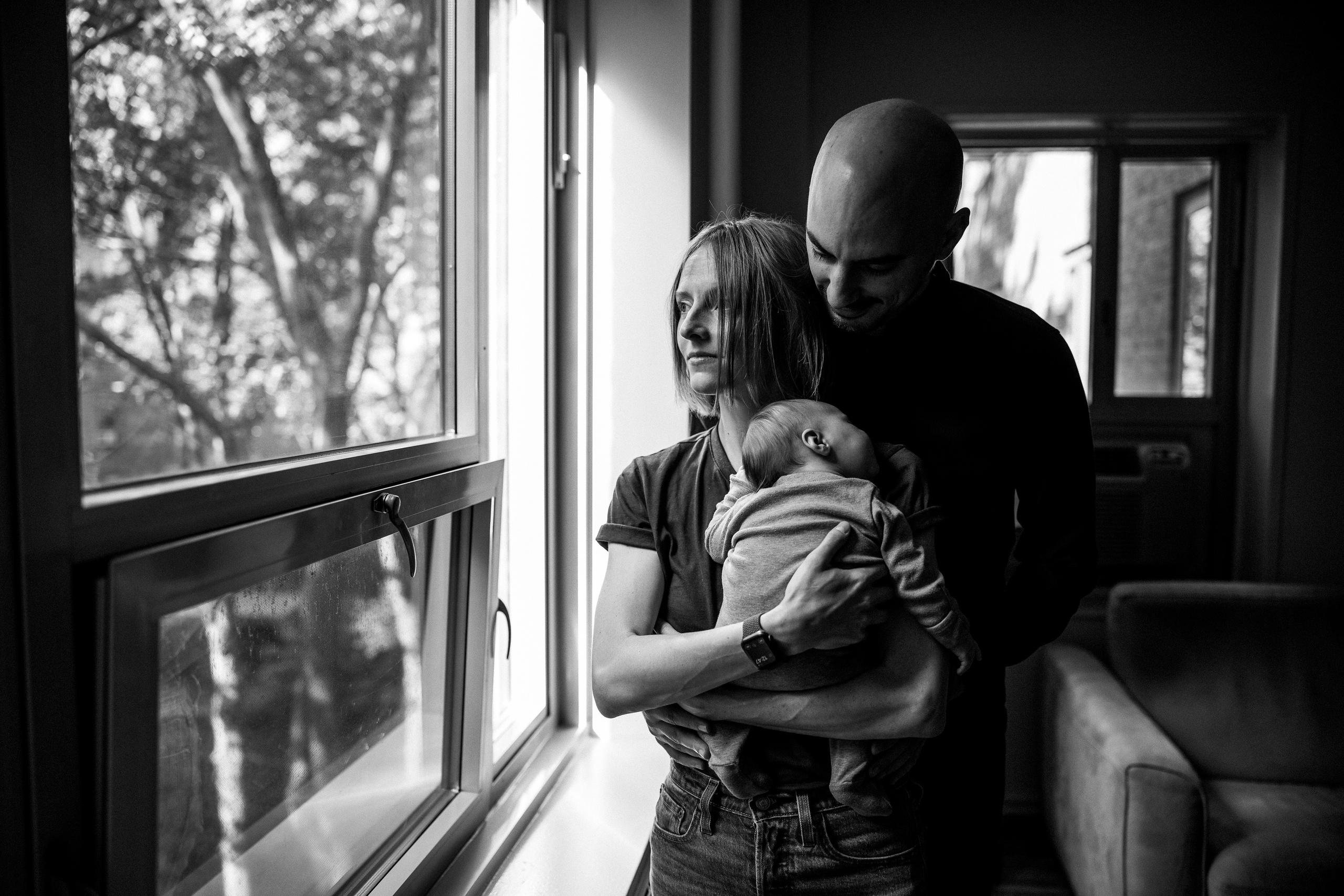 Alina, Clementine & Lionel. Every moment is special!