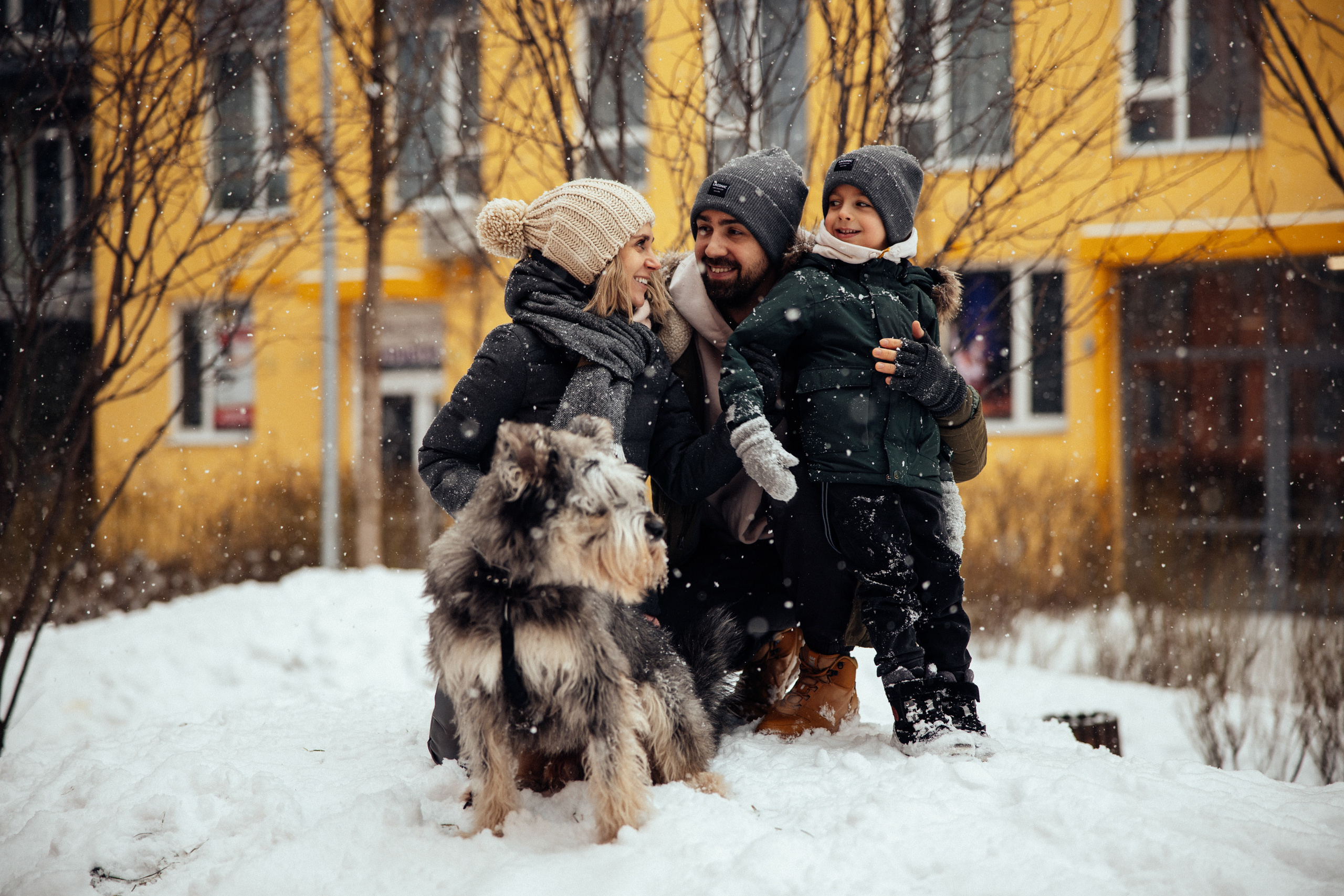 One Winter Day. Every moment is special!