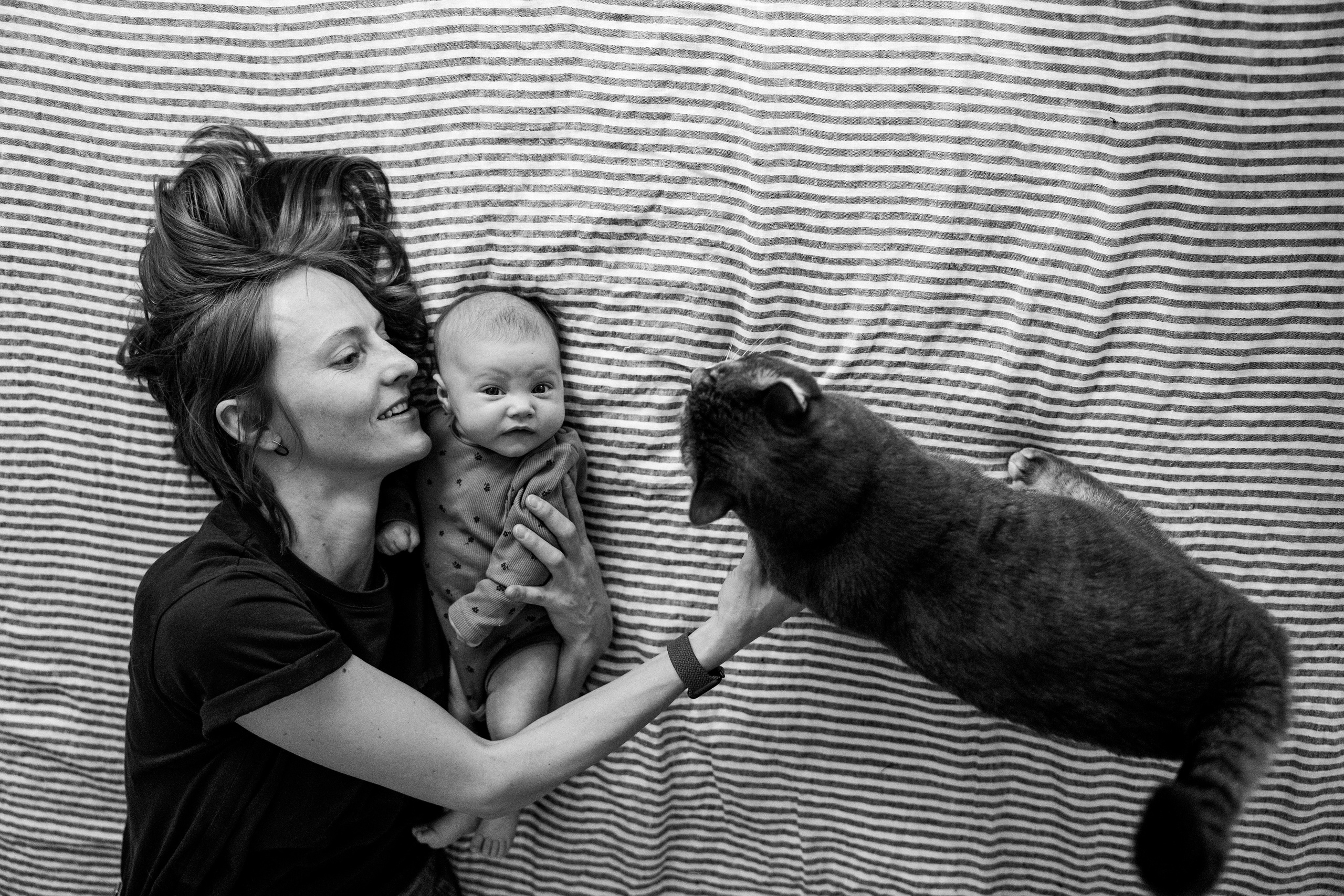 Alina, Clementine & Lionel. Every moment is special!