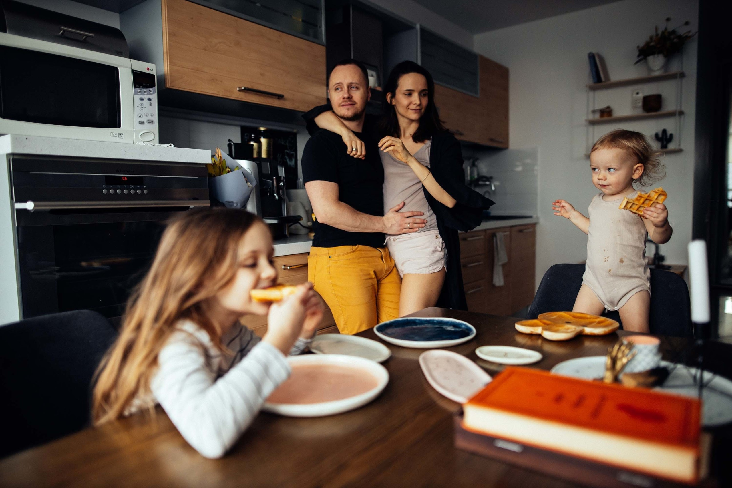 Sunday Waffles. Every moment is special!