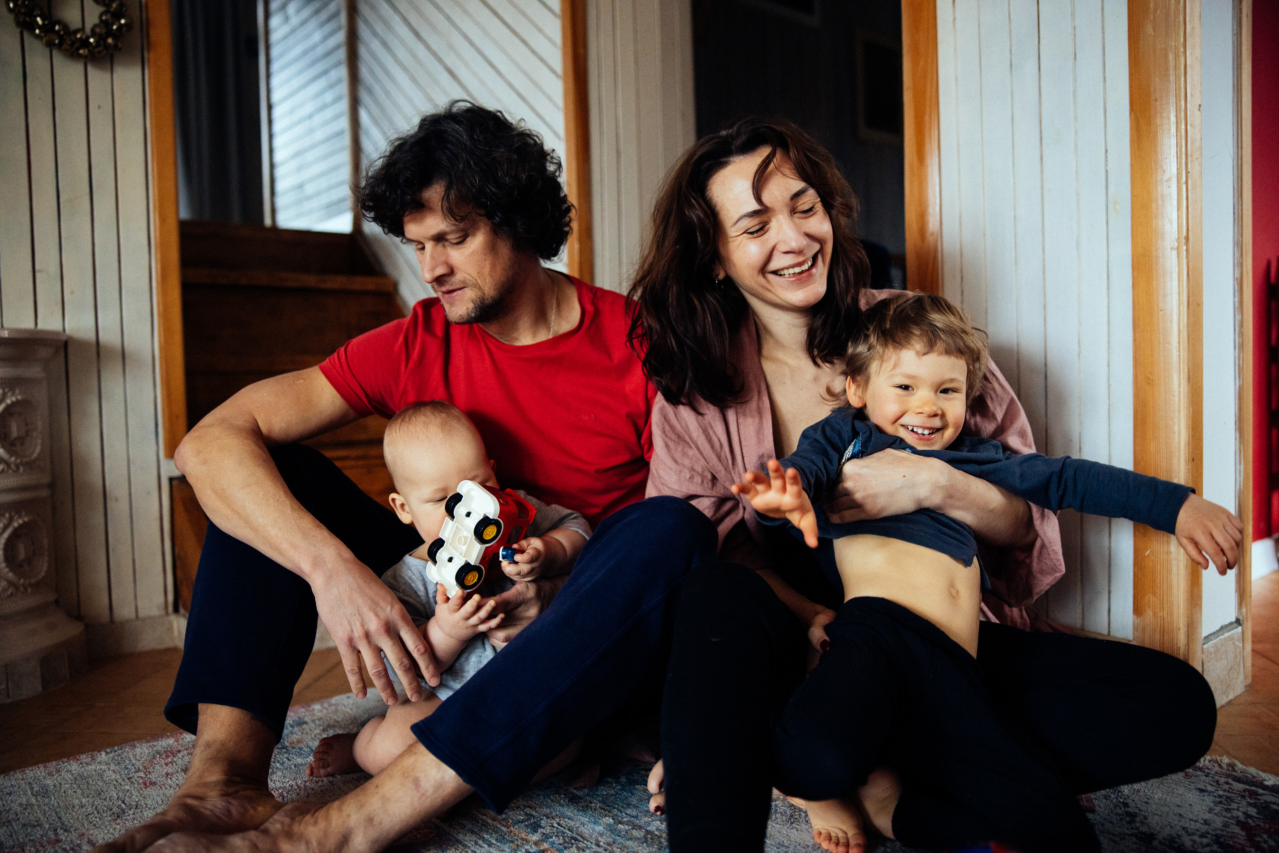 Nataly, Boys & Cats. Every moment is special!