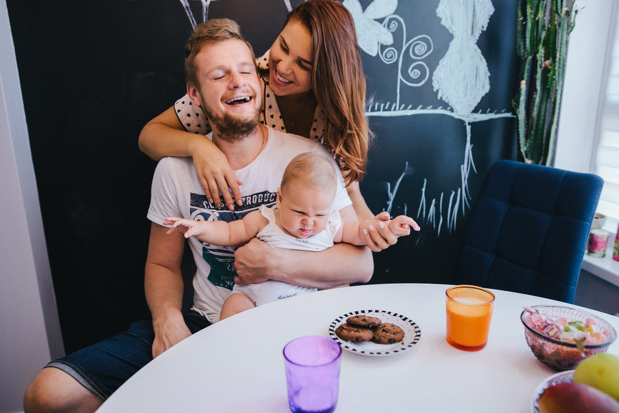 Юля, Саша та Адель. Сімейний, весільний, портретний та репортажний фотограф в Києві