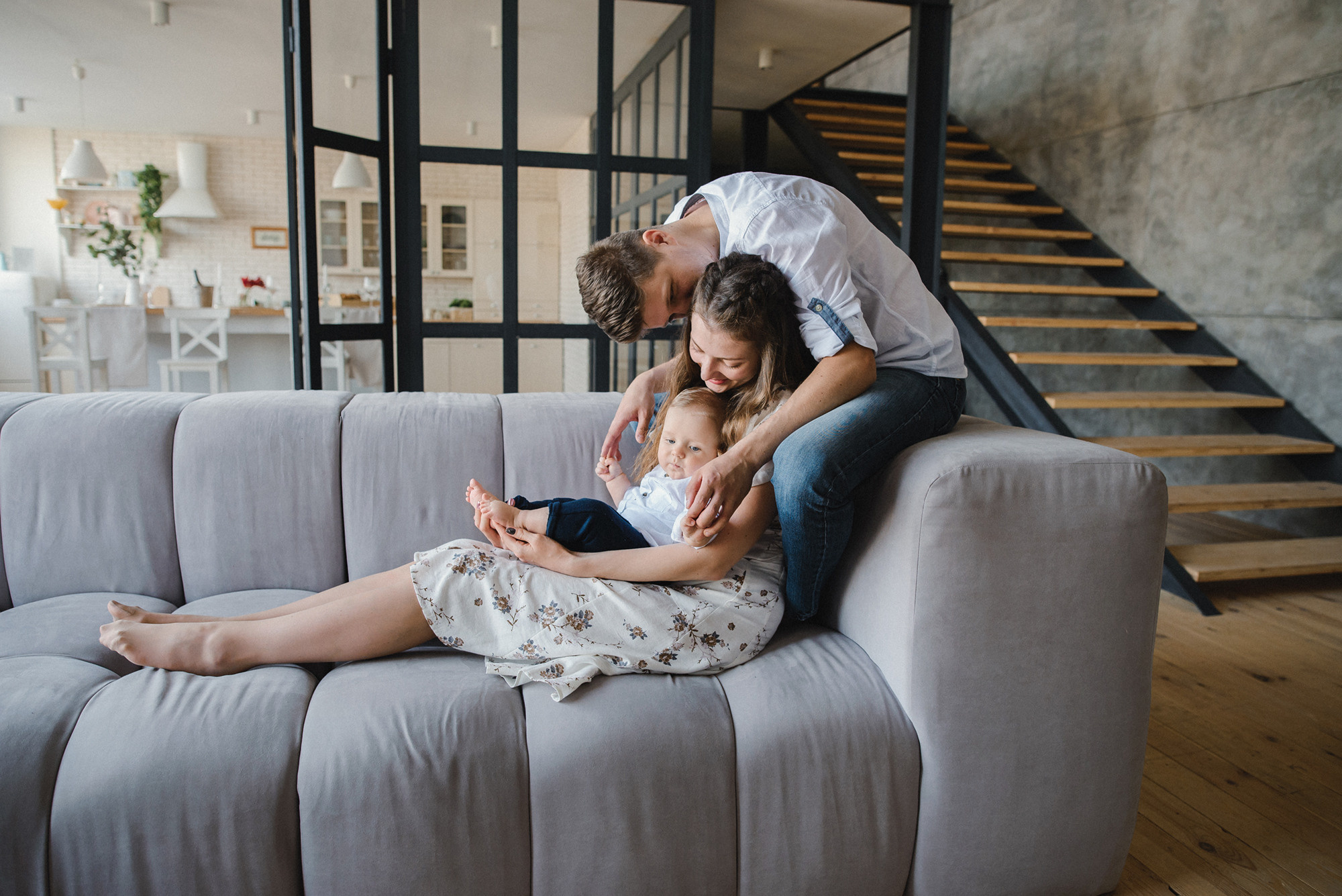 Надя, Сергій та Нікіта. Сімейний, весільний, портретний та репортажний фотограф в Києві