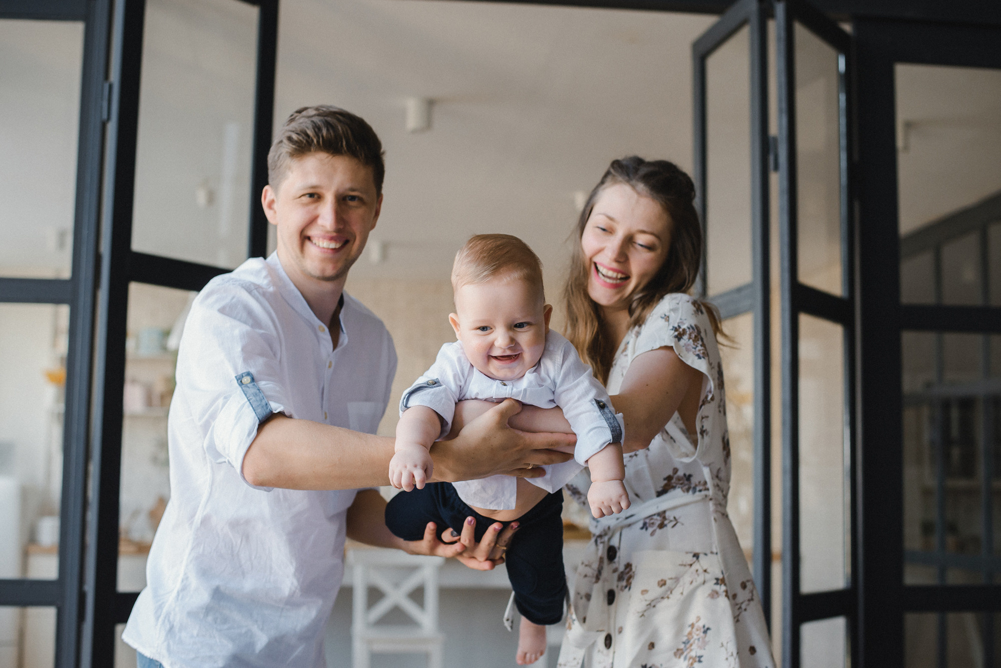 Надя, Сергій та Нікіта. Сімейний, весільний, портретний та репортажний фотограф в Києві