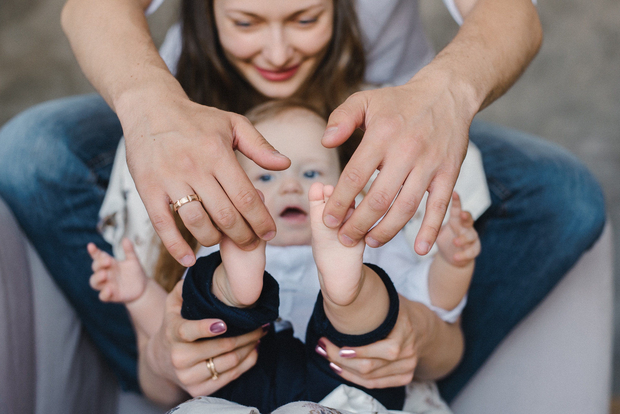 Надя, Сергій та Нікіта. Сімейний, весільний, портретний та репортажний фотограф в Києві