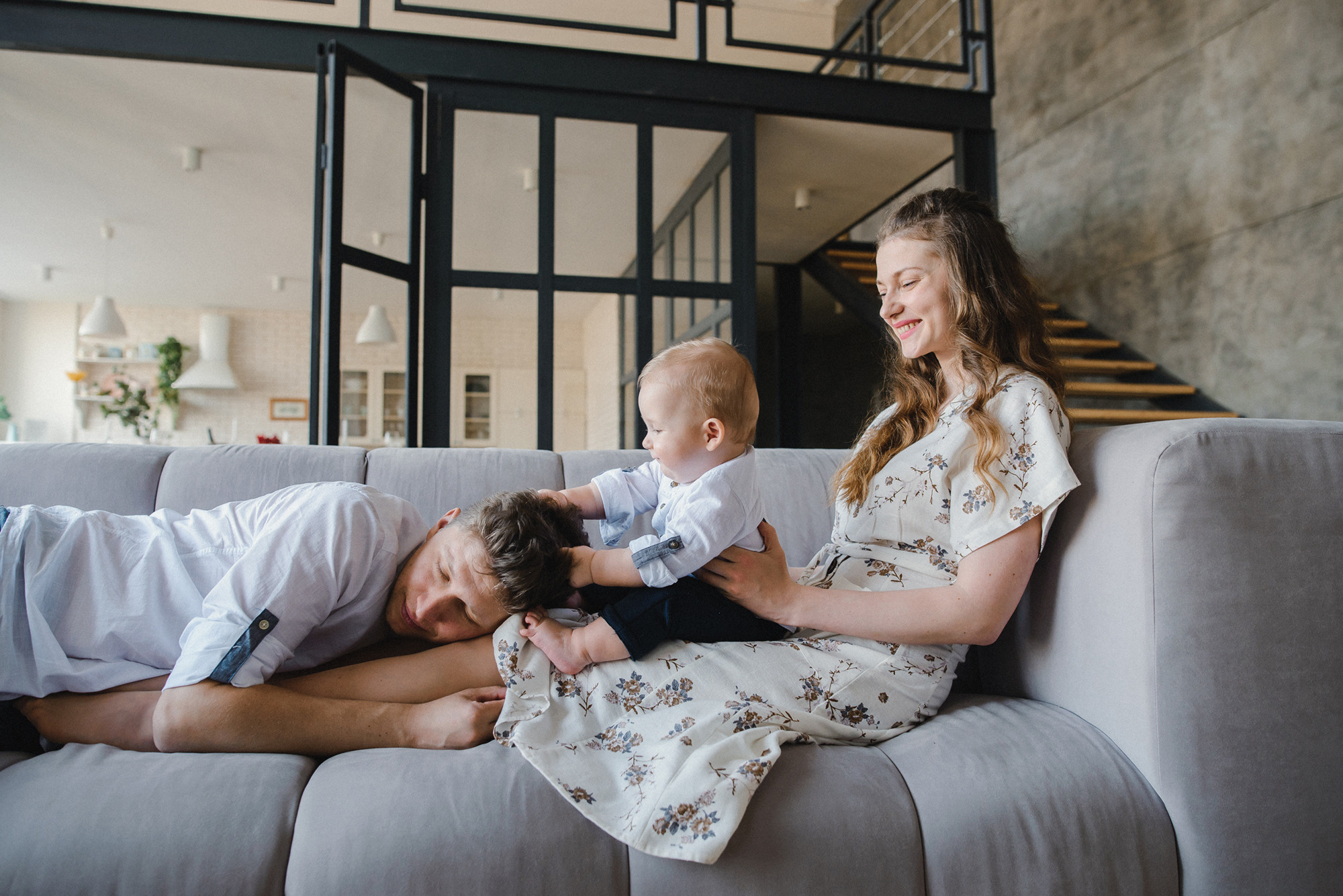 Надя, Сергій та Нікіта. Сімейний, весільний, портретний та репортажний фотограф в Києві