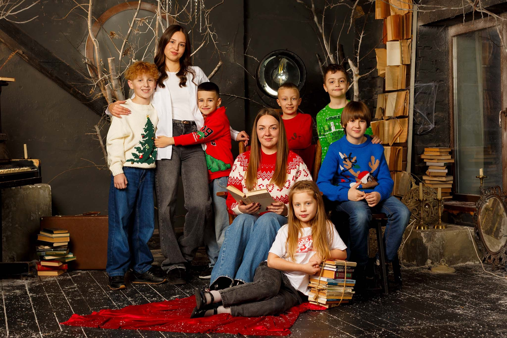 Новорічна фотосесія для школи Магістра