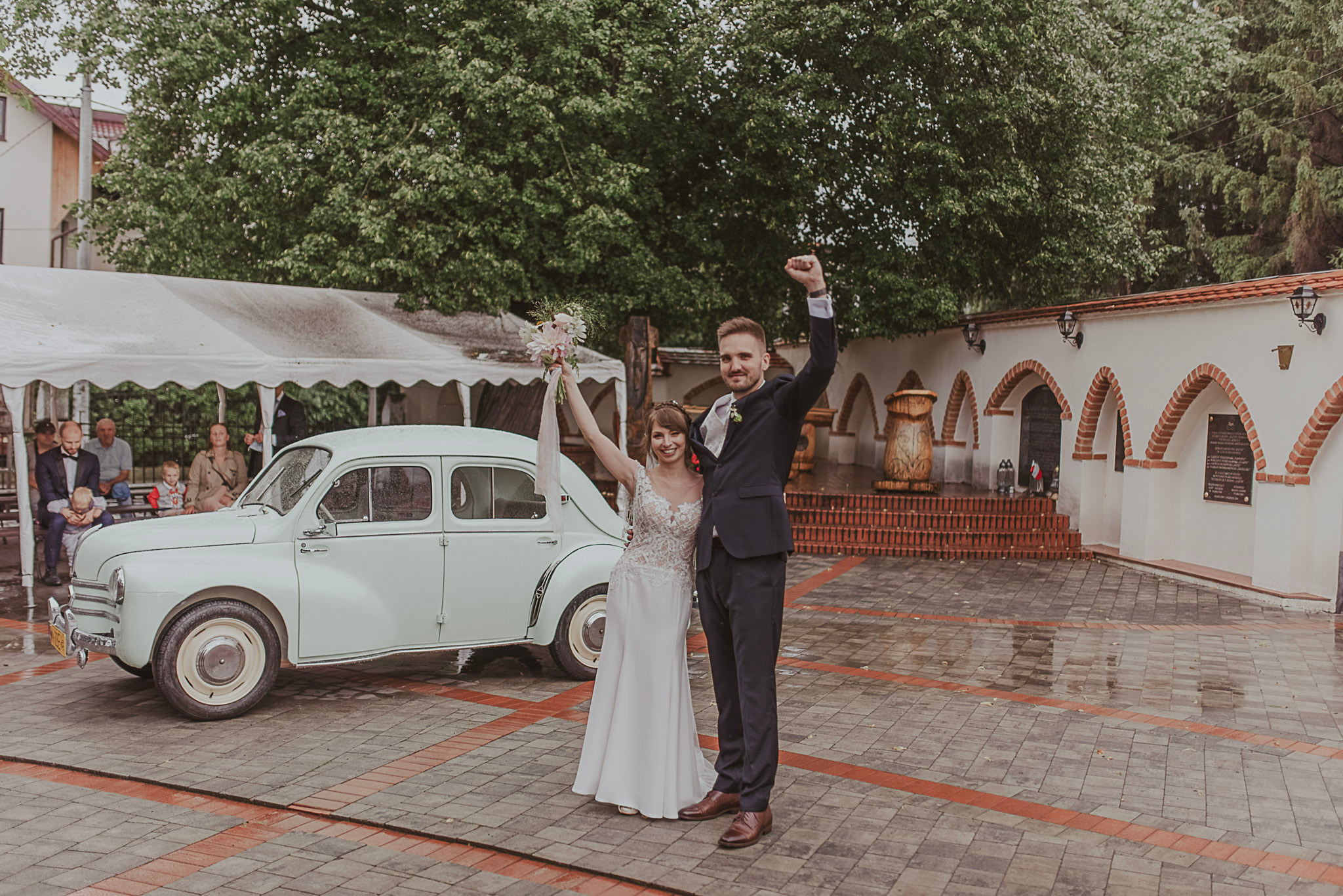 Ślub - Joanna & Lewis w Villa Juliana. Naturalnie pięknie - Klaudia Rowicka