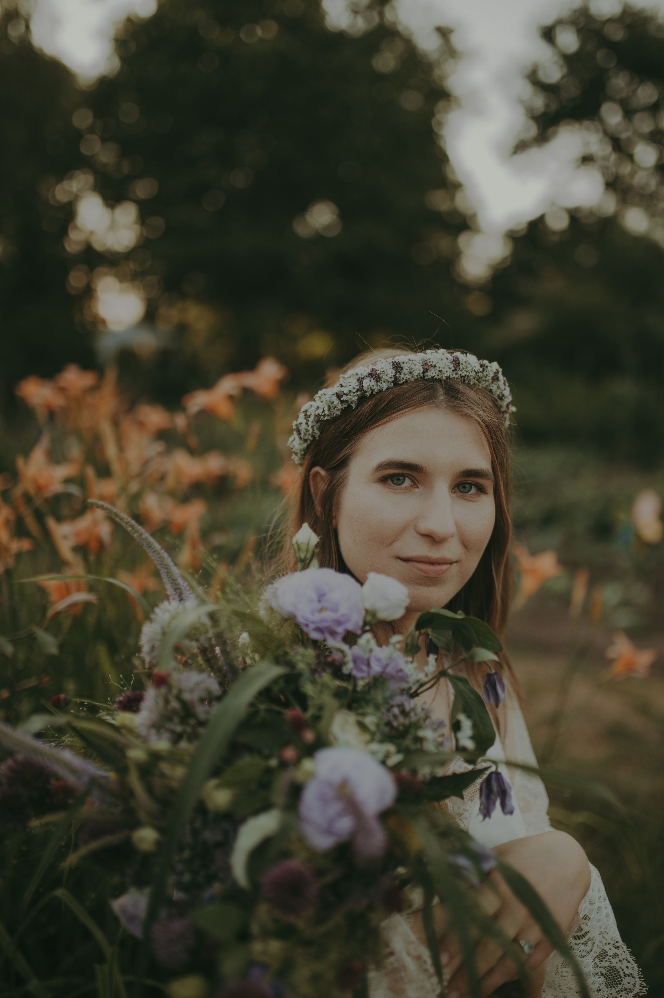 Mania & Andrzej w Folwark Łochów. Naturalnie pięknie - Klaudia Rowicka