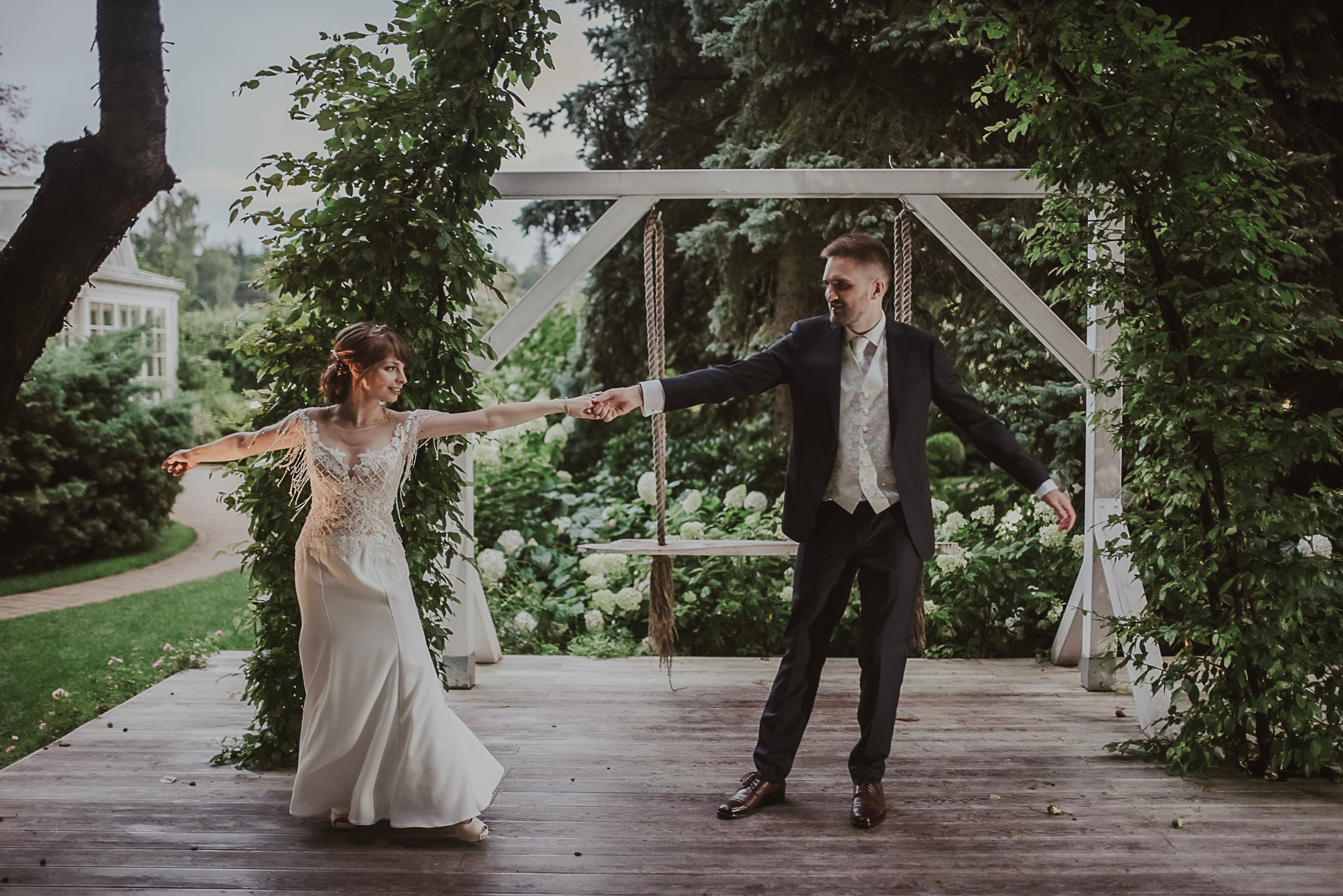 Ślub - Joanna & Lewis w Villa Juliana. Naturalnie pięknie - Klaudia Rowicka