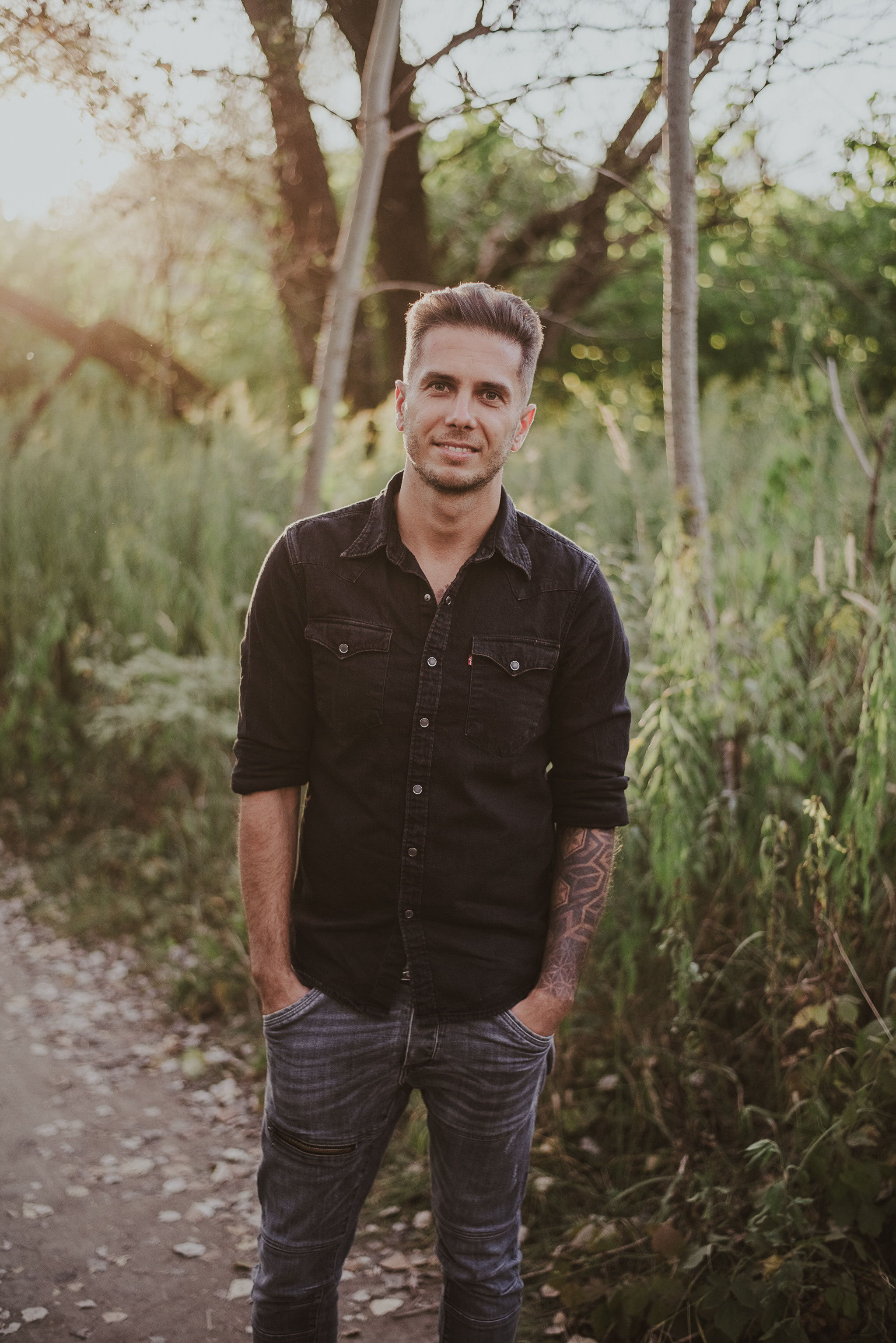 Telescope - Sesja dla zespołu muzycznego. Naturalnie pięknie - Klaudia Rowicka