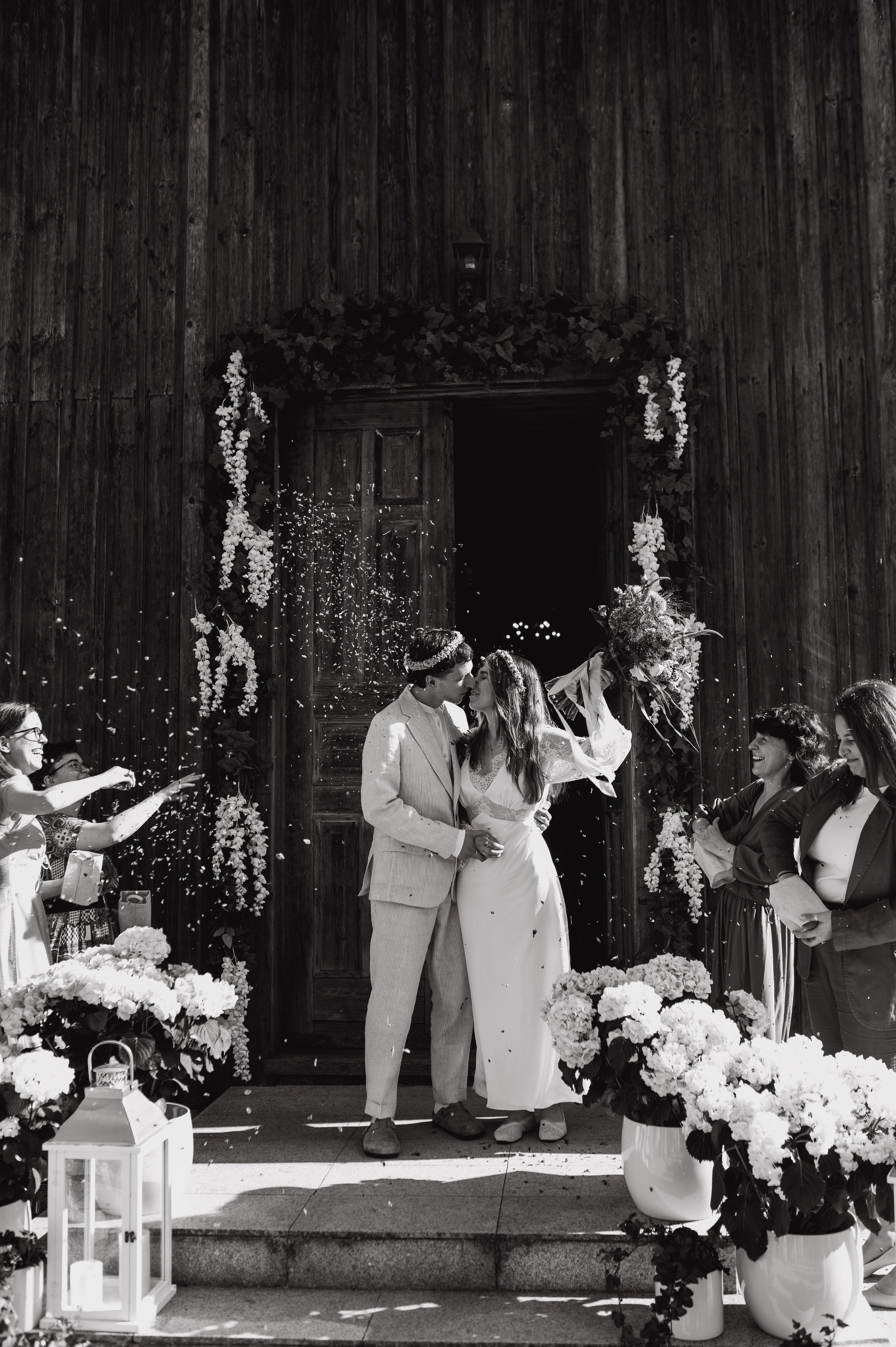 Mania & Andrzej w Folwark Łochów. Naturalnie pięknie - Klaudia Rowicka