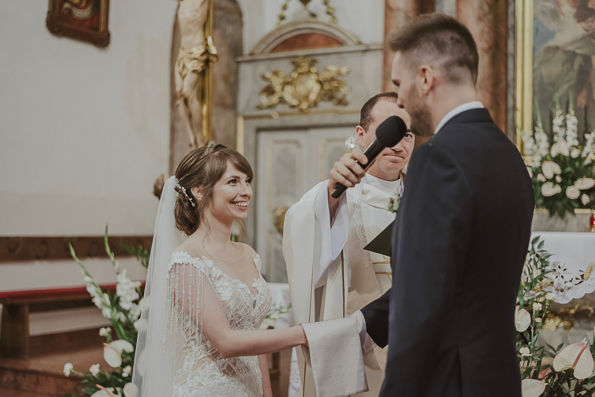 Ślub - Joanna & Lewis w Villa Juliana. Naturalnie pięknie - Klaudia Rowicka