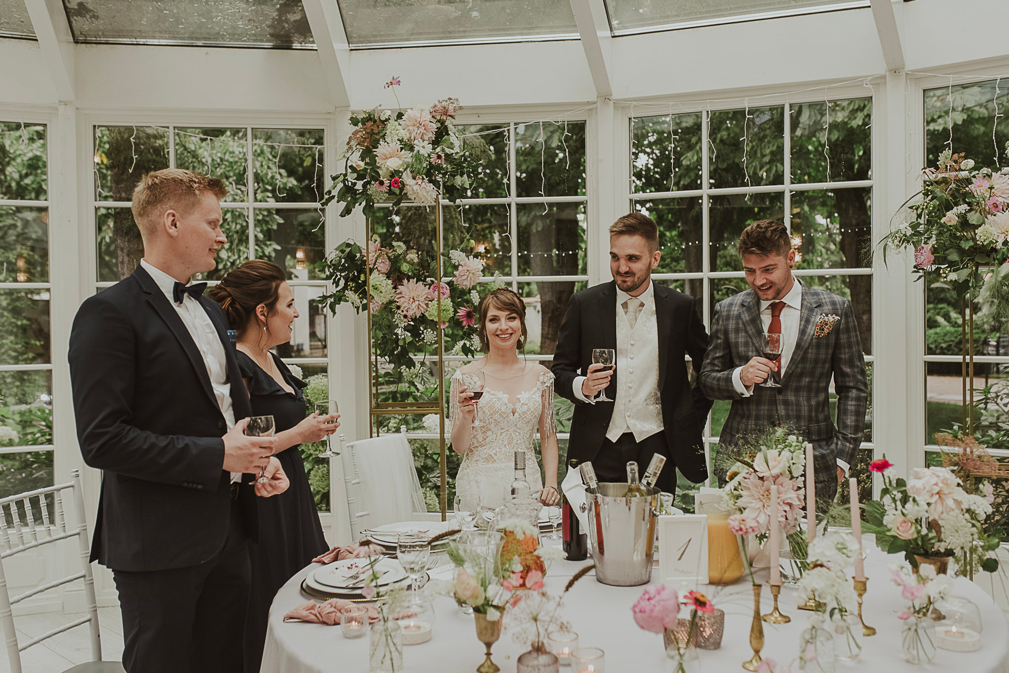 Ślub - Joanna & Lewis w Villa Juliana. Naturalnie pięknie - Klaudia Rowicka