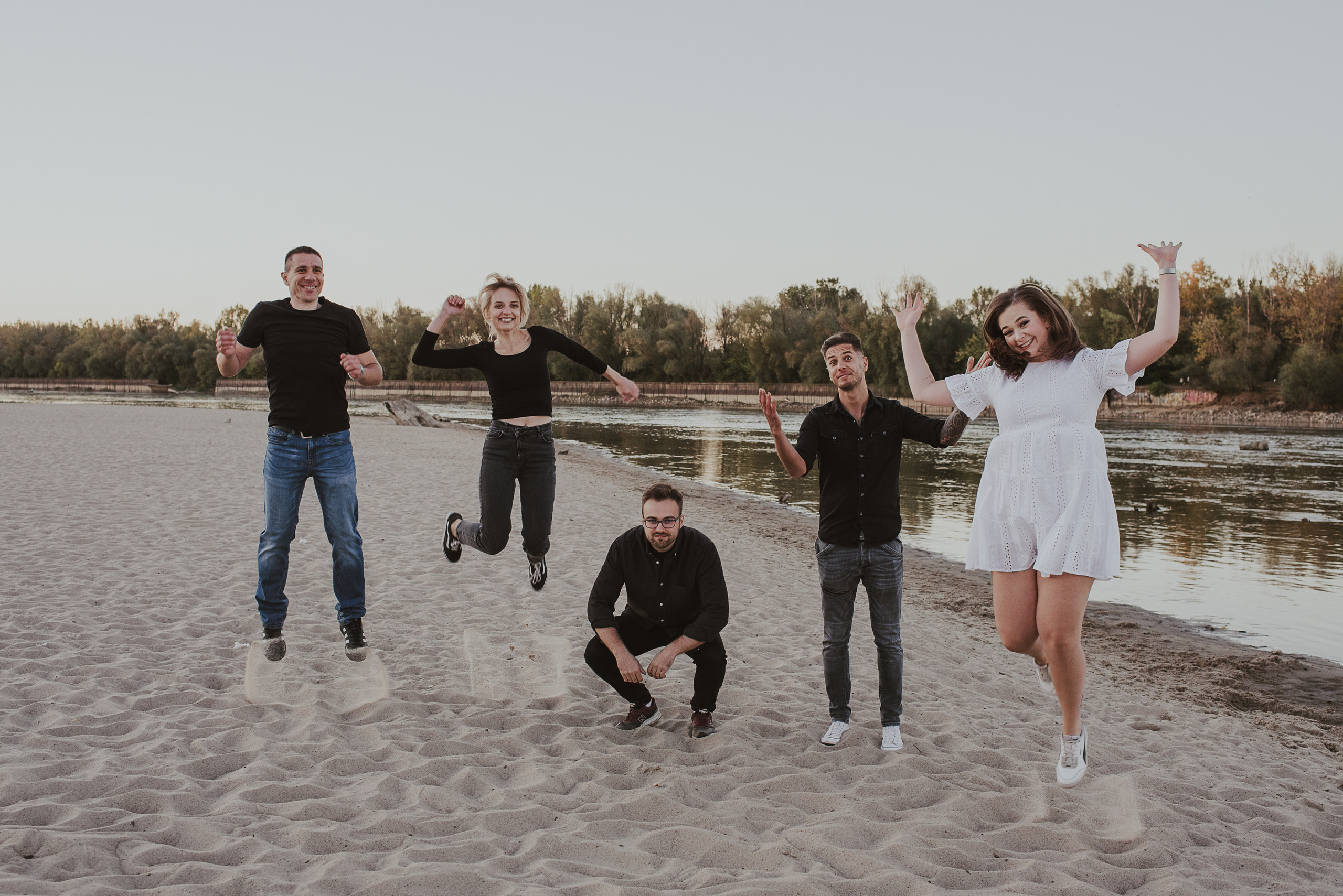 Telescope - Sesja dla zespołu muzycznego. Naturalnie pięknie - Klaudia Rowicka