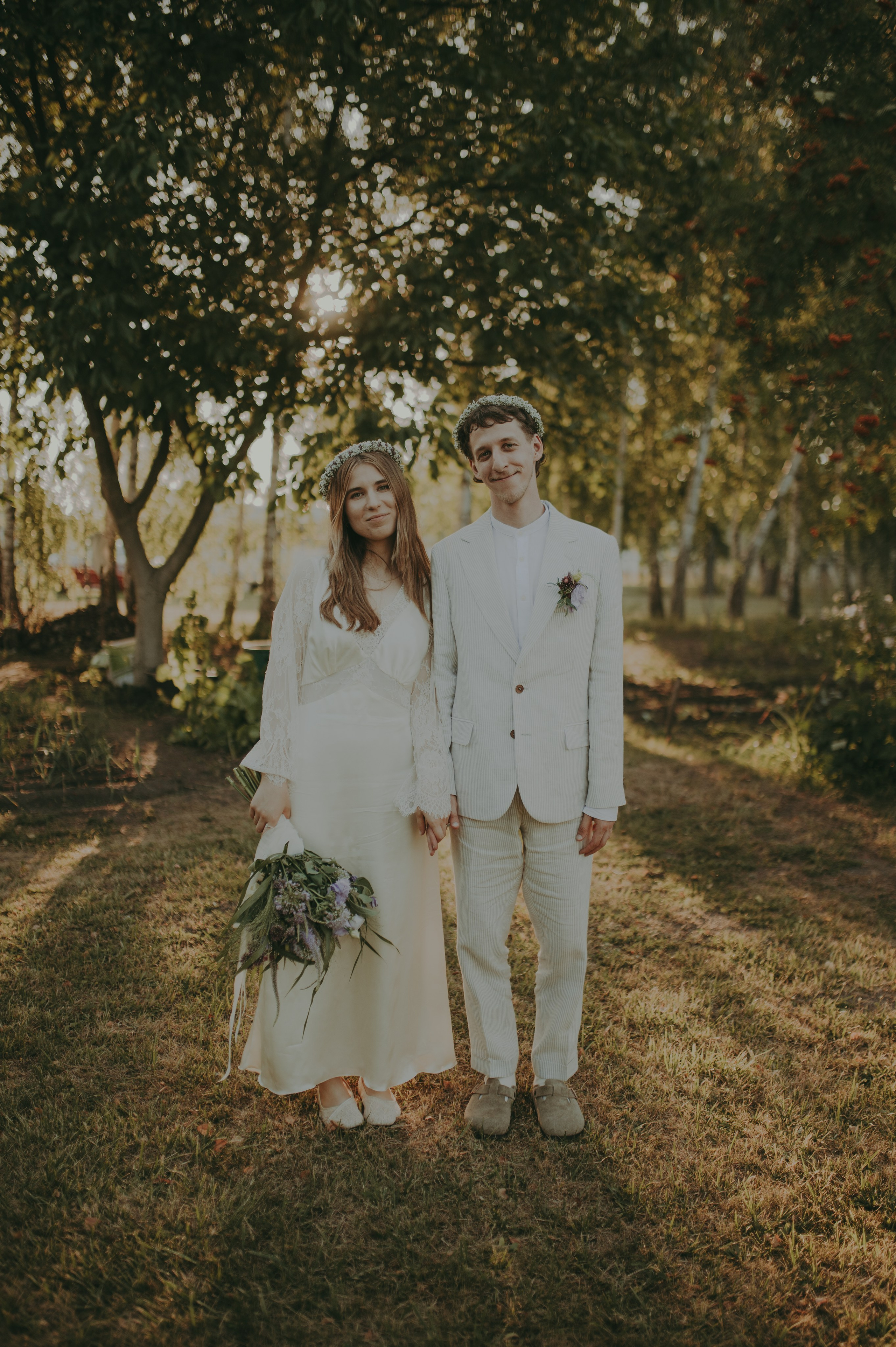 Mania & Andrzej w Folwark Łochów. Naturalnie pięknie - Klaudia Rowicka