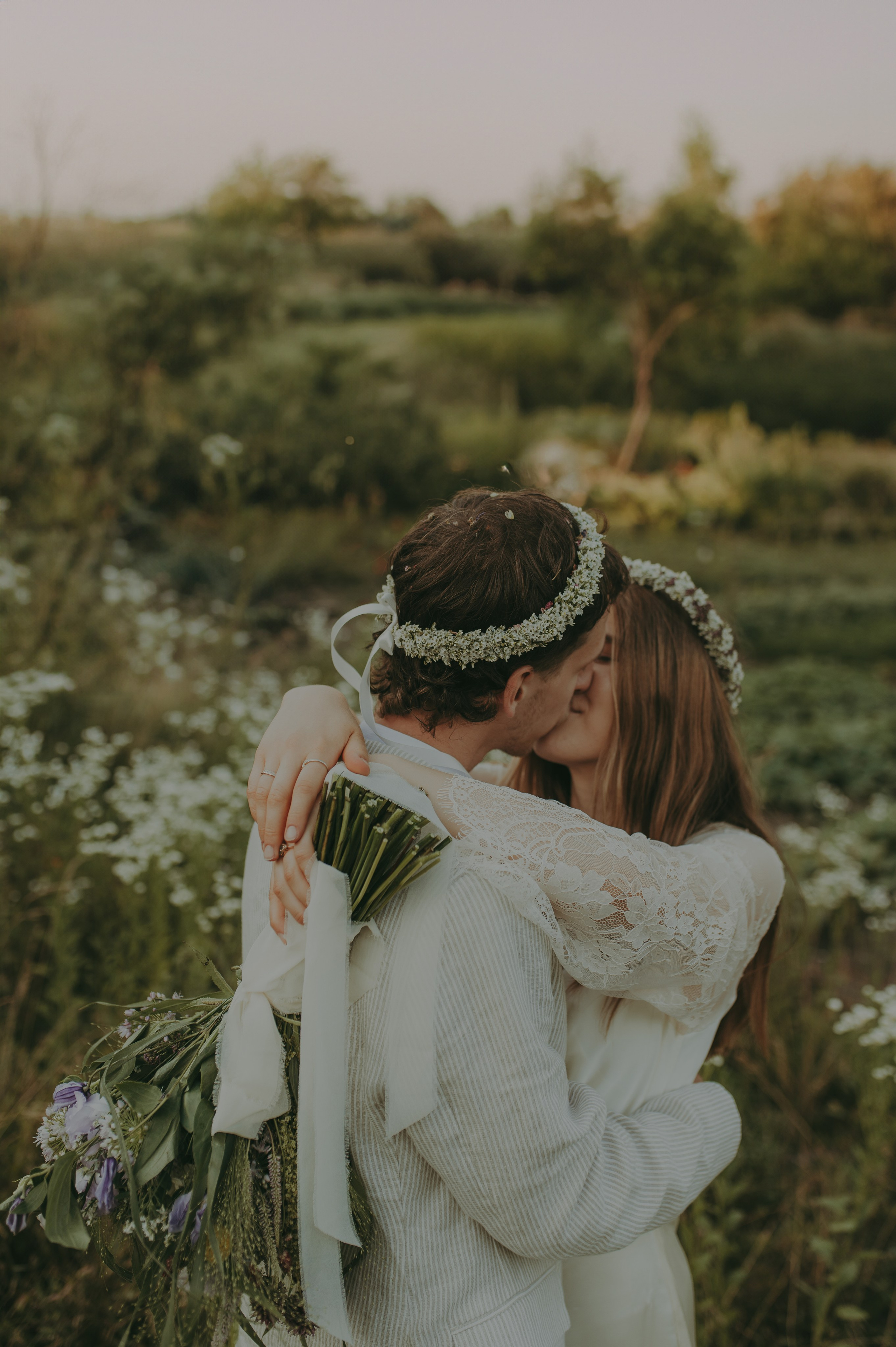 Mania & Andrzej w Folwark Łochów. Naturalnie pięknie - Klaudia Rowicka