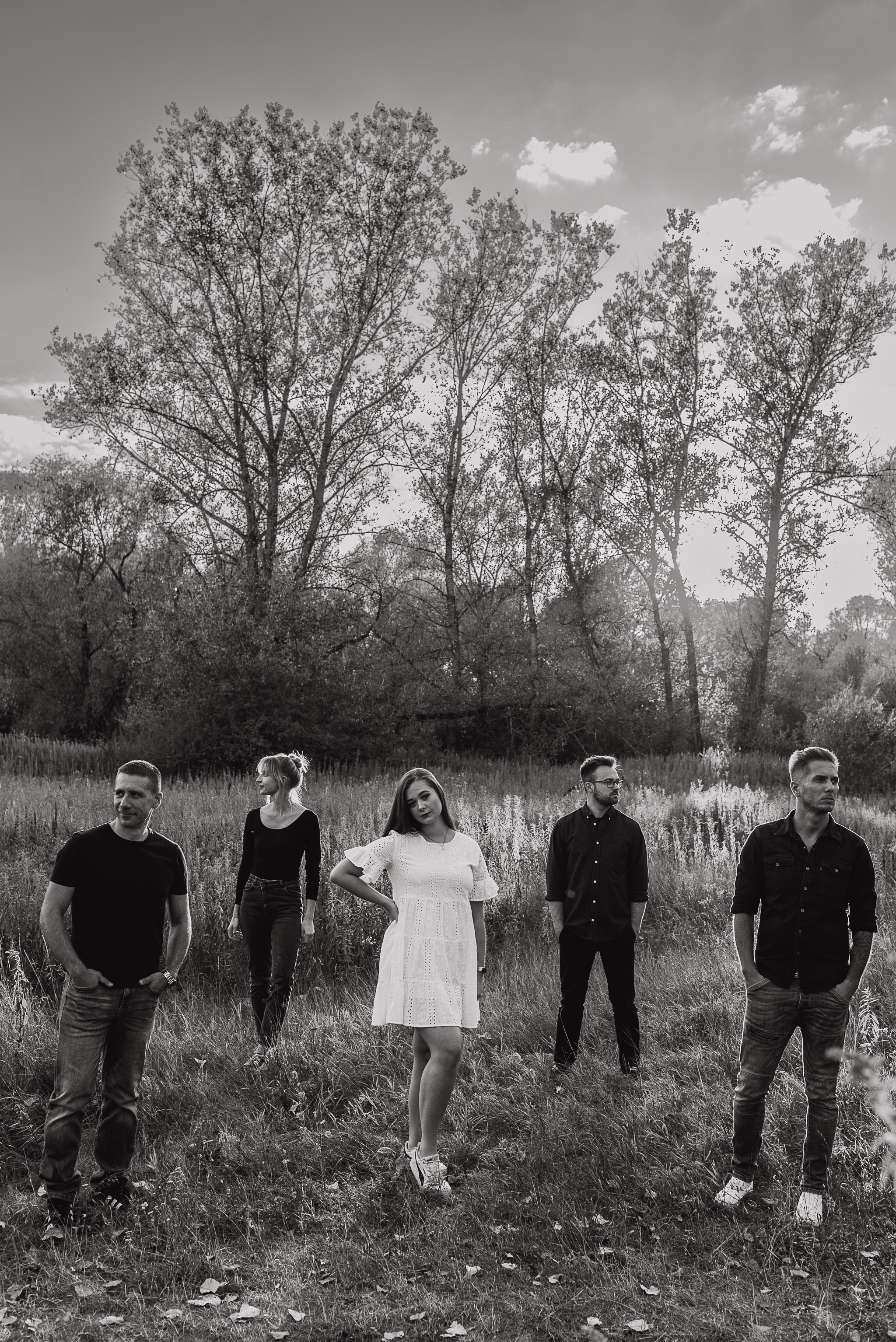 Telescope - Sesja dla zespołu muzycznego. Naturalnie pięknie - Klaudia Rowicka