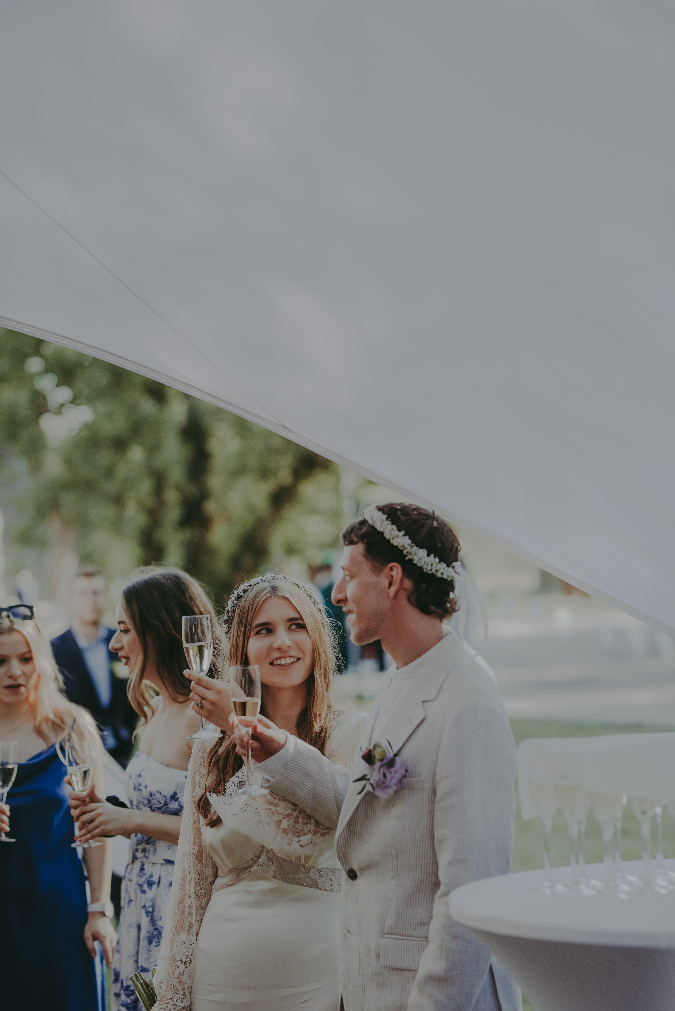 Mania & Andrzej w Folwark Łochów. Naturalnie pięknie - Klaudia Rowicka