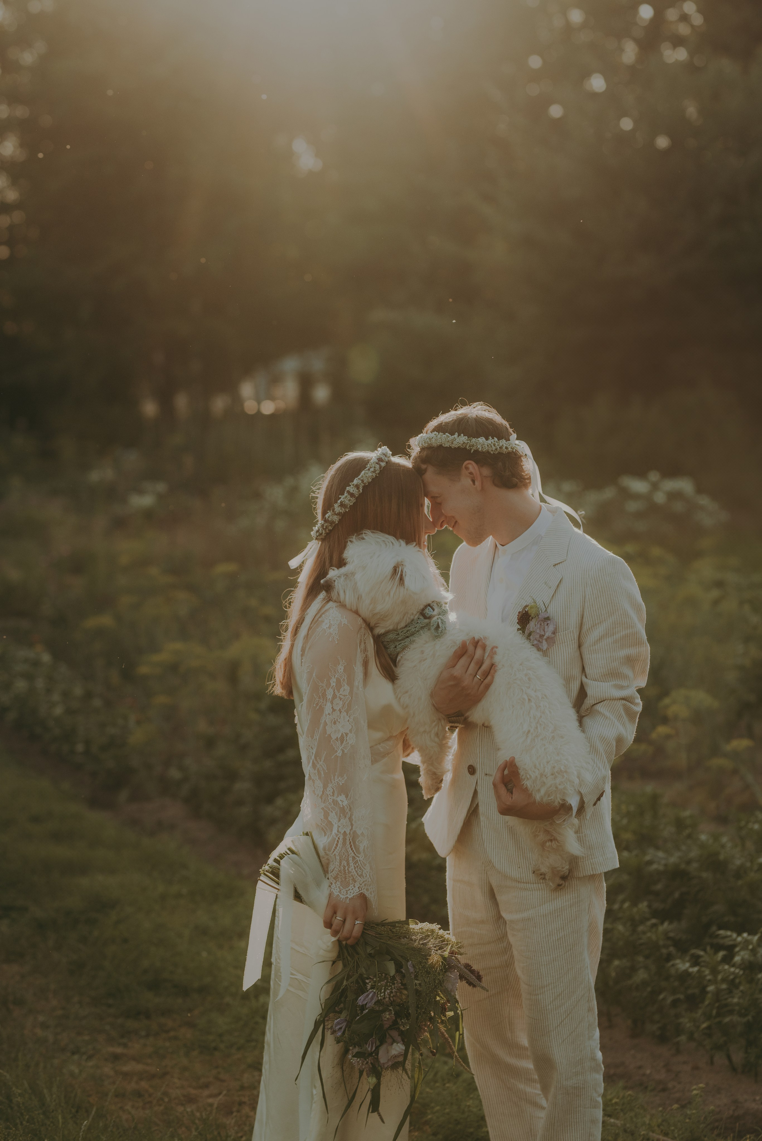 Mania & Andrzej w Folwark Łochów. Naturalnie pięknie - Klaudia Rowicka