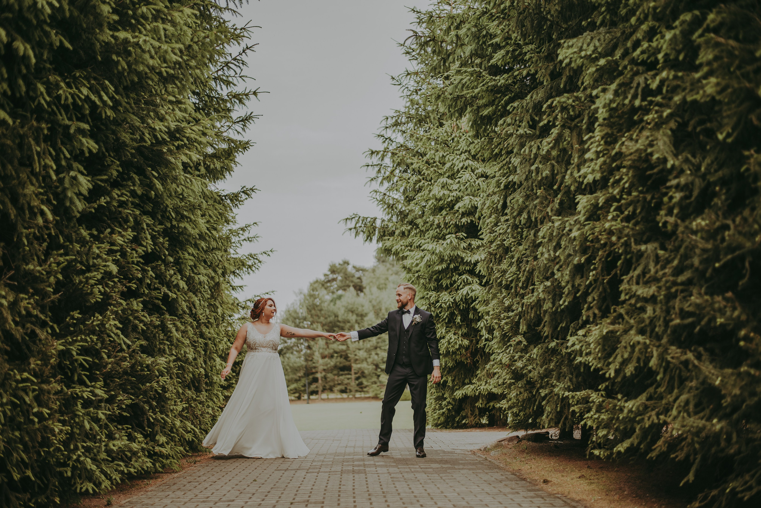 Ślub Wiktoria & Karol w Galop Zielonka. Naturalnie pięknie - Klaudia Rowicka