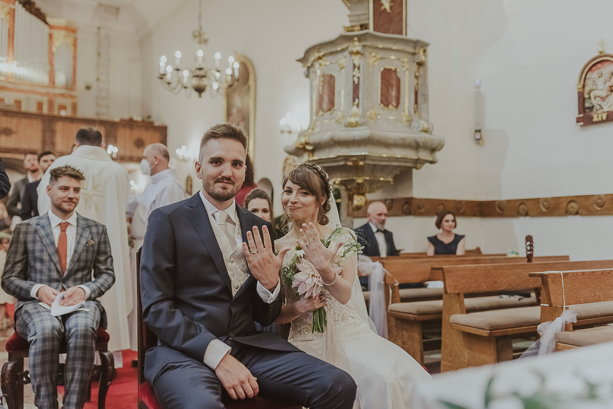 Ślub - Joanna & Lewis w Villa Juliana. Naturalnie pięknie - Klaudia Rowicka