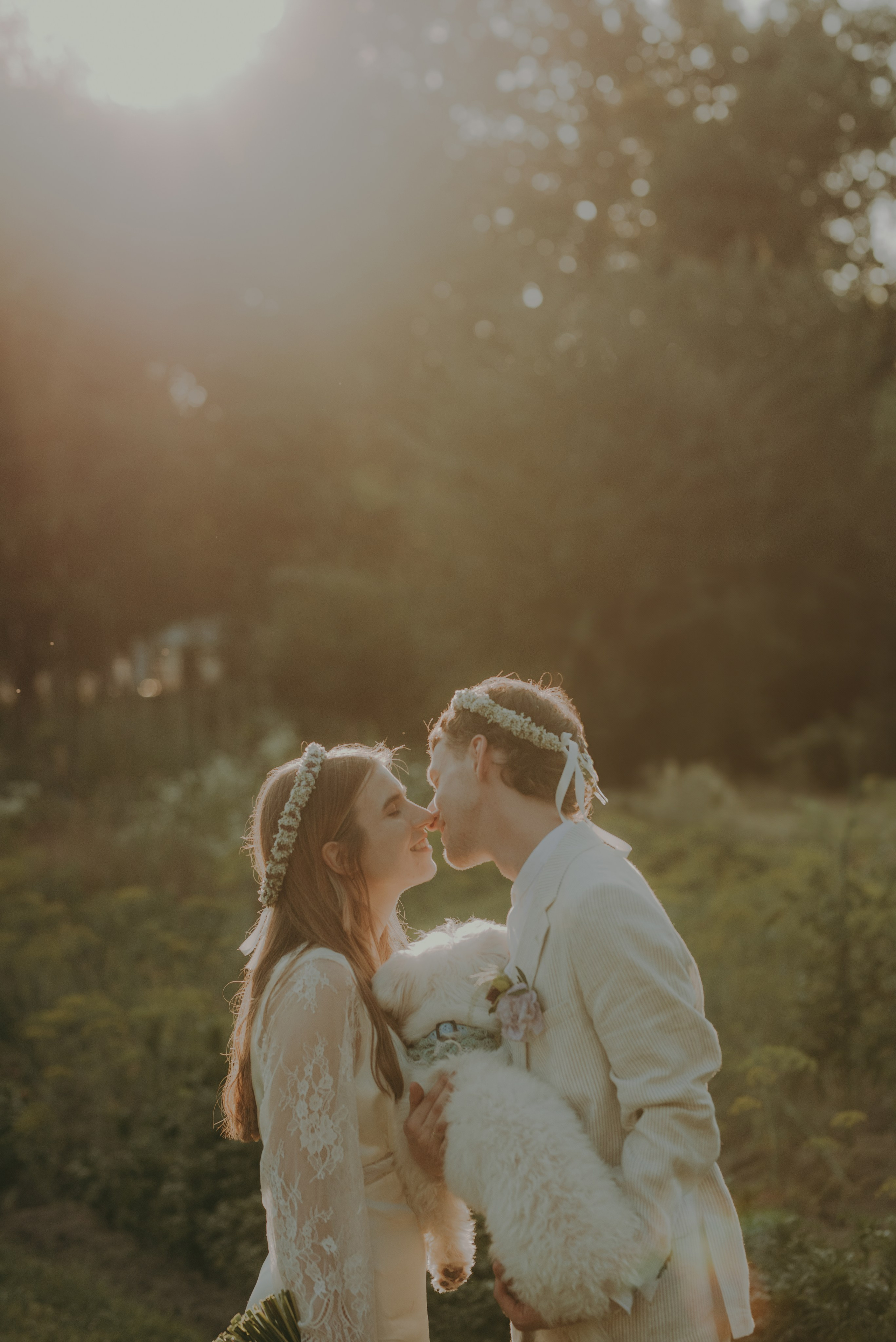 Mania & Andrzej w Folwark Łochów. Naturalnie pięknie - Klaudia Rowicka