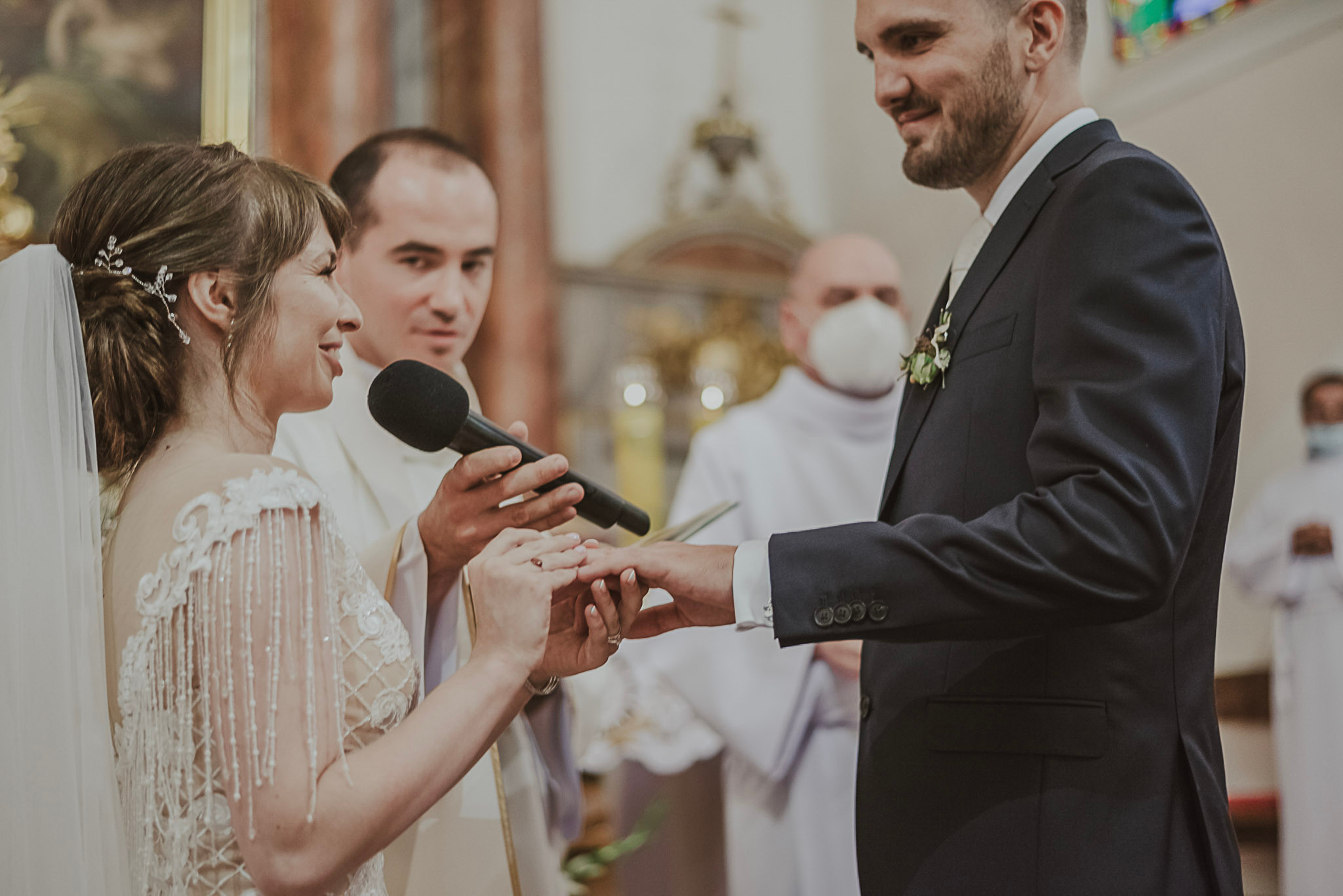 Ślub - Joanna & Lewis w Villa Juliana. Naturalnie pięknie - Klaudia Rowicka