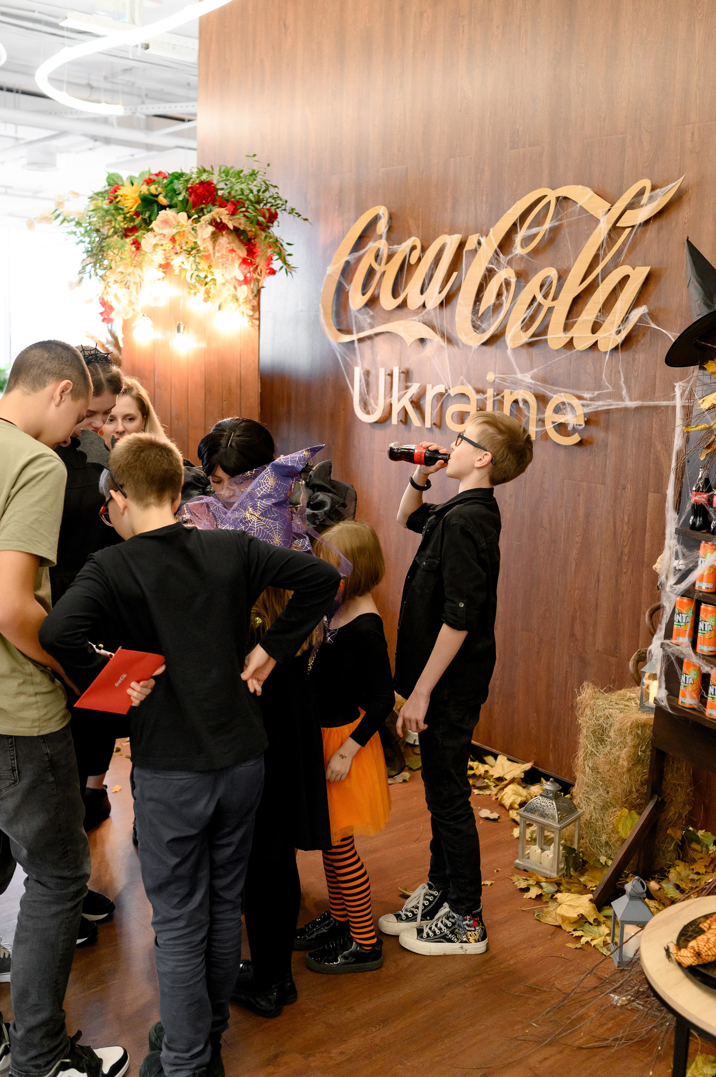 «HALLOWEEN «Coca-Cola». Свадебный и семейный фотограф