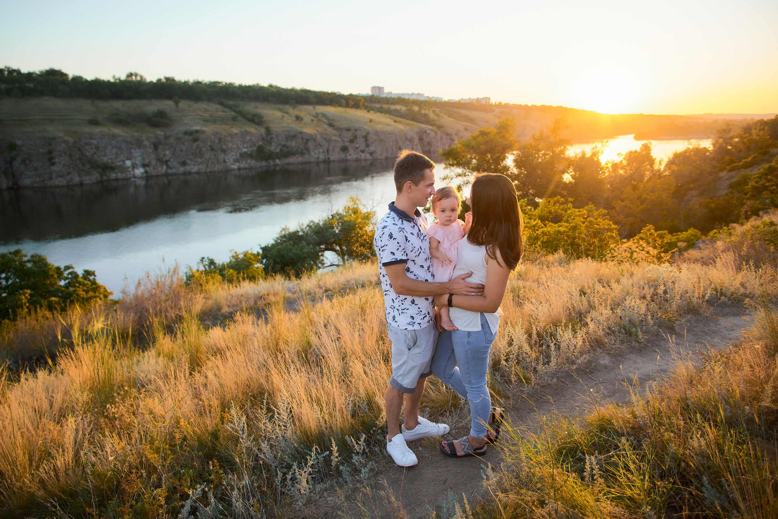 Олексій, Вікторія та Маша. Весільний та сімейний фотограф Віталій Рутчин у Запоріжжі