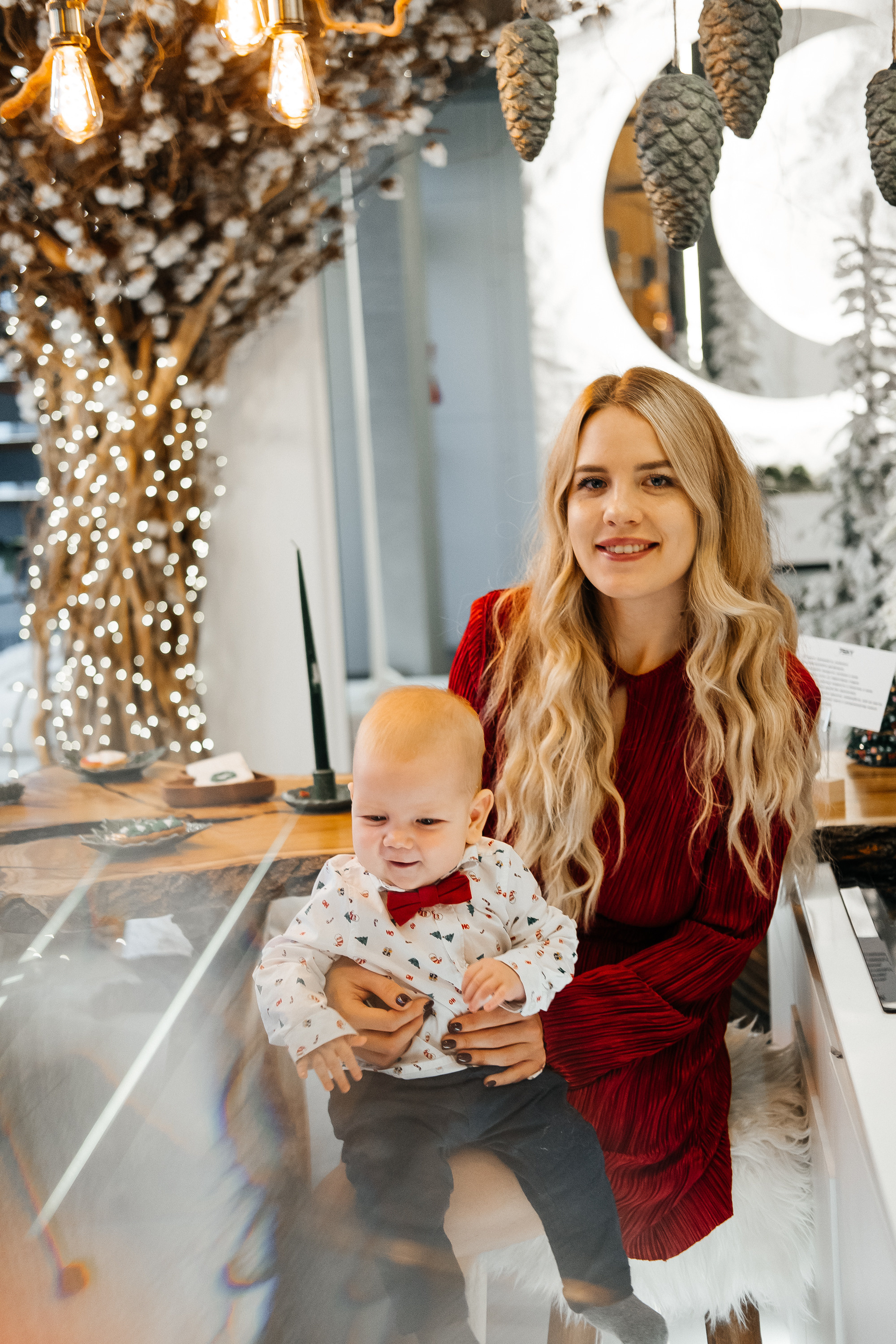 Новогодняя фотосессия Даши с мальчишками. Сімейний і портретний фотограф у Києві Проценко Алла
