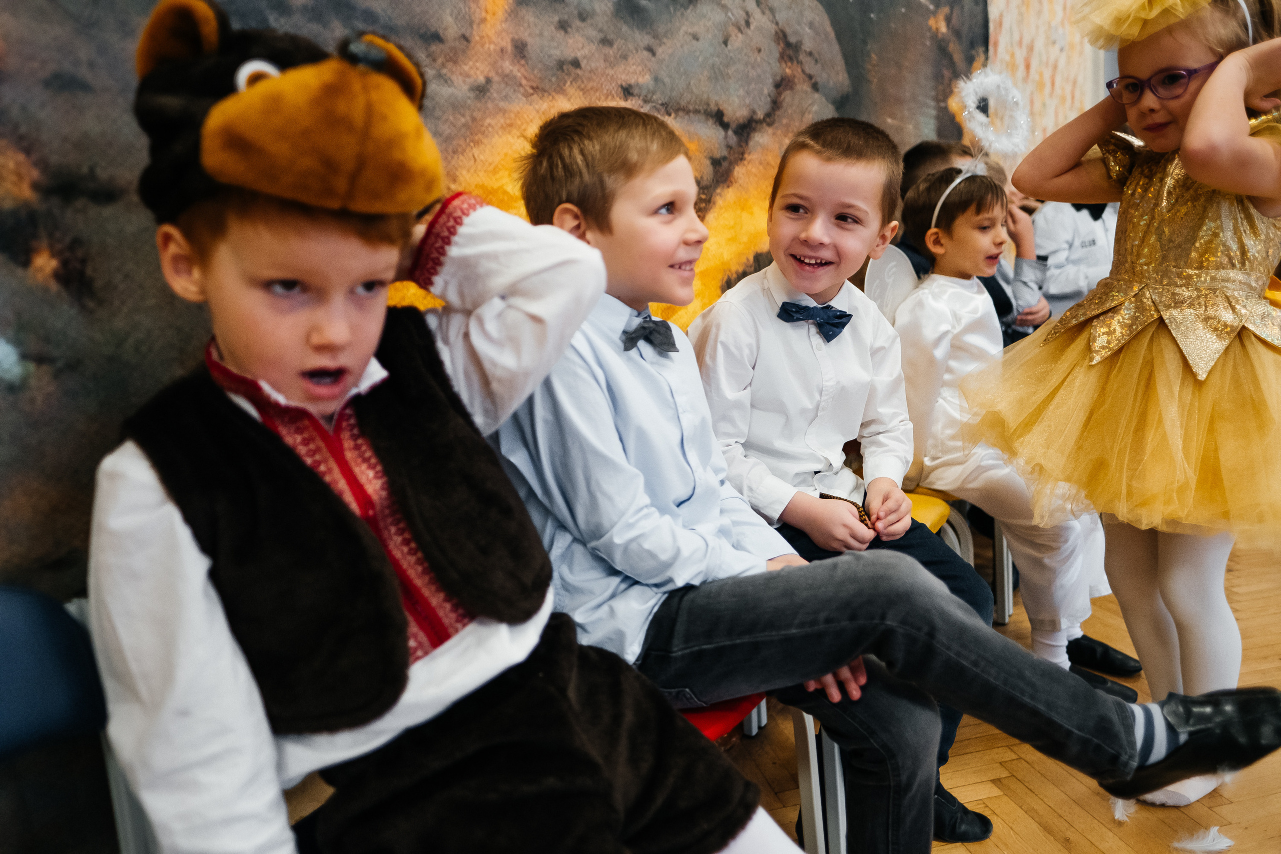 Новорічне свято в садочку. Сімейний і портретний фотограф у Києві Проценко Алла