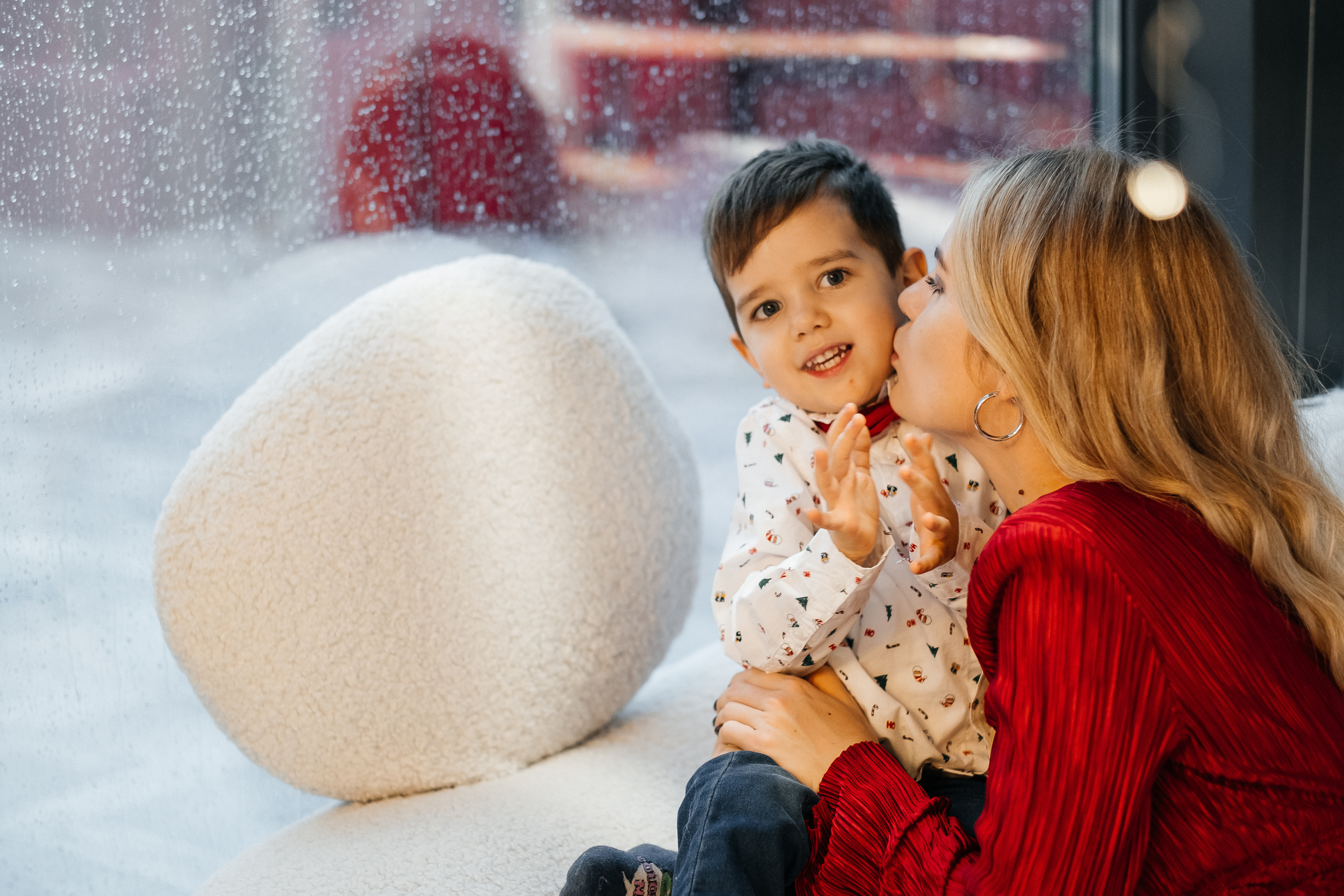 Новогодняя фотосессия Даши с мальчишками. Сімейний і портретний фотограф у Києві Проценко Алла