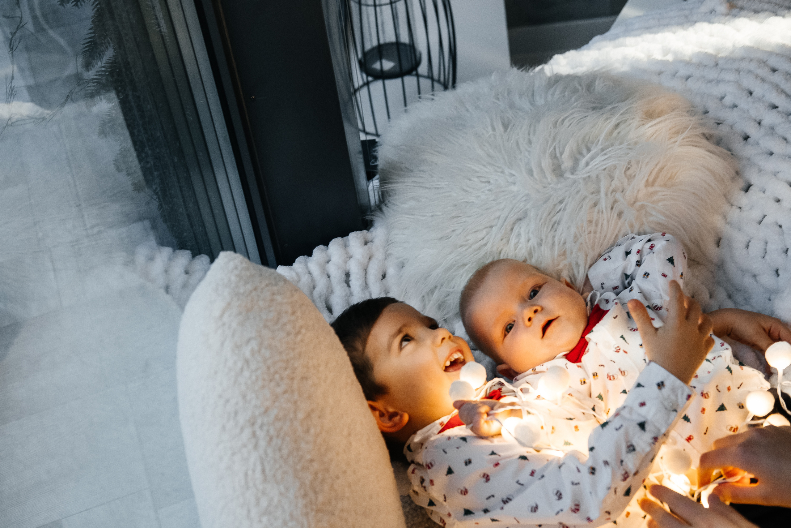 Новогодняя фотосессия Даши с мальчишками. Сімейний і портретний фотограф у Києві Проценко Алла