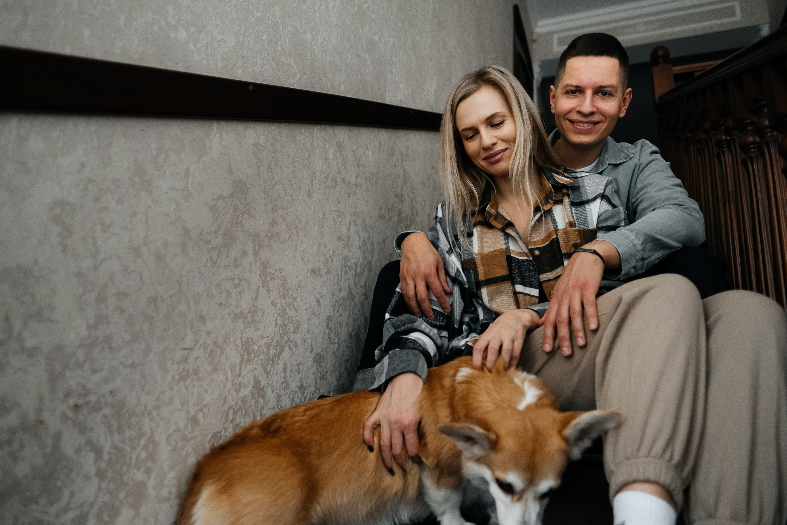 Затишна домашня фотосесія з улюбленцем. Сімейний і портретний фотограф у Києві Проценко Алла