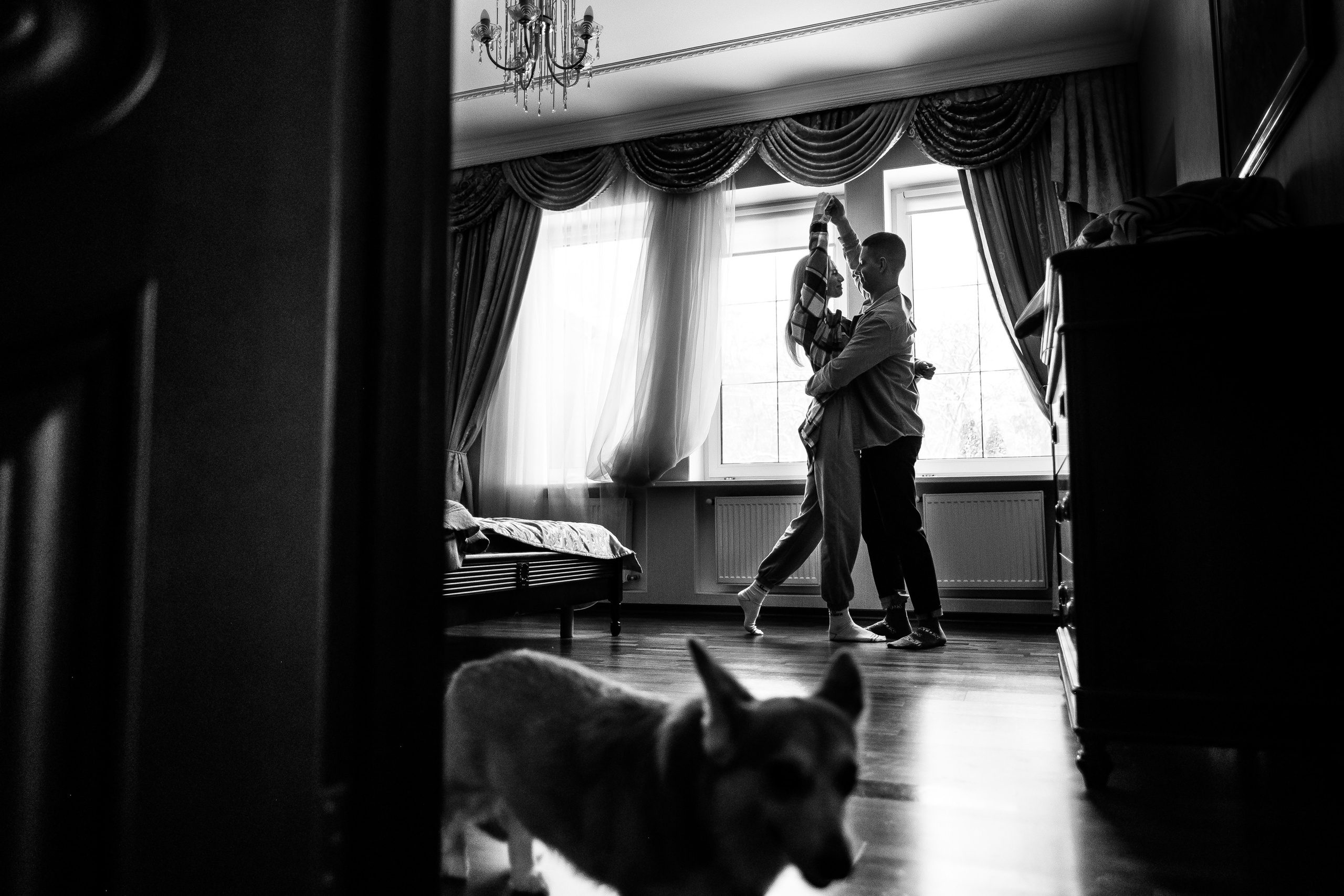 Затишна домашня фотосесія з улюбленцем. Сімейний і портретний фотограф у Києві Проценко Алла